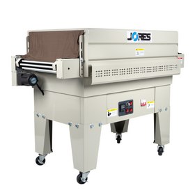 Shrink wrapping heat tunnel by JORES TECHNOLOGIES