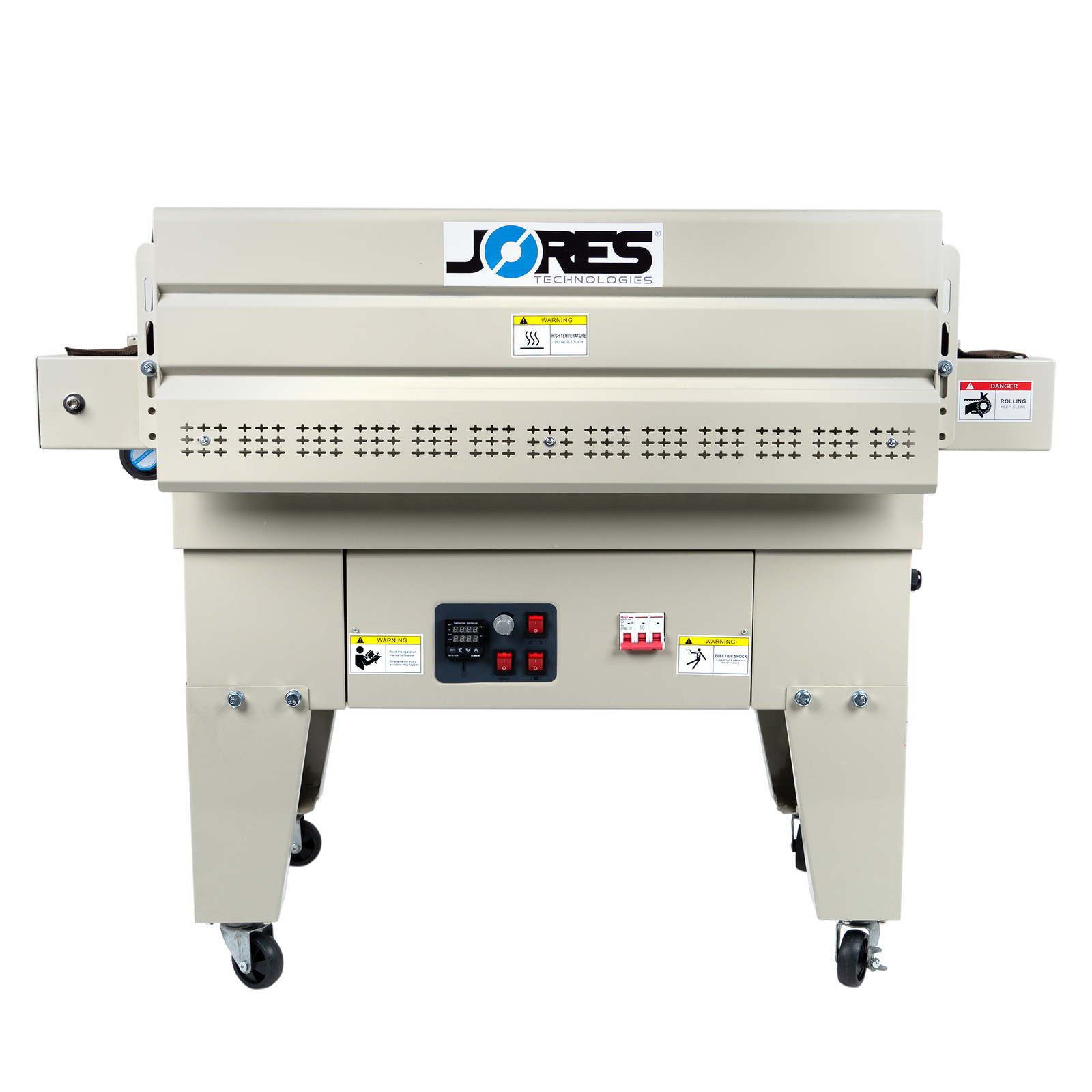 Shrink Wrapping Heat Tunnel with Mesh Conveyor Belt – 9 X 15 by JORES TECHNOLOGIES