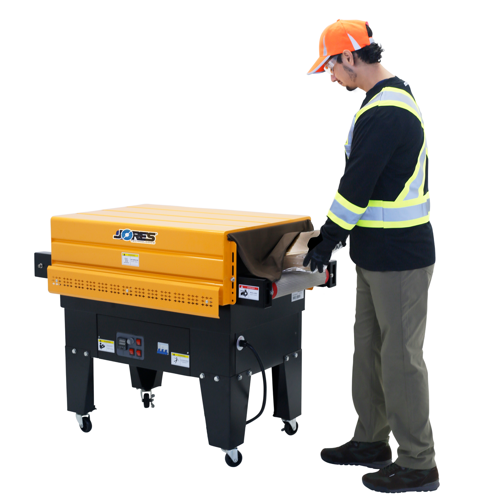 Shrink Wrapping Heat Tunnel with Mesh Belt – 9” X 15”