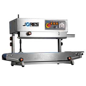 Stainless steel continuous band sealer for horizontal and vertical applications