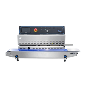 Stainless Steel digital horizontal continuous band sealer with ink jet printer