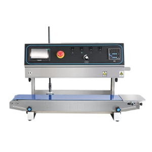 Stainless Steel Digital Vertical Continuous Band Sealer With  Thermal Ink Jet Printer