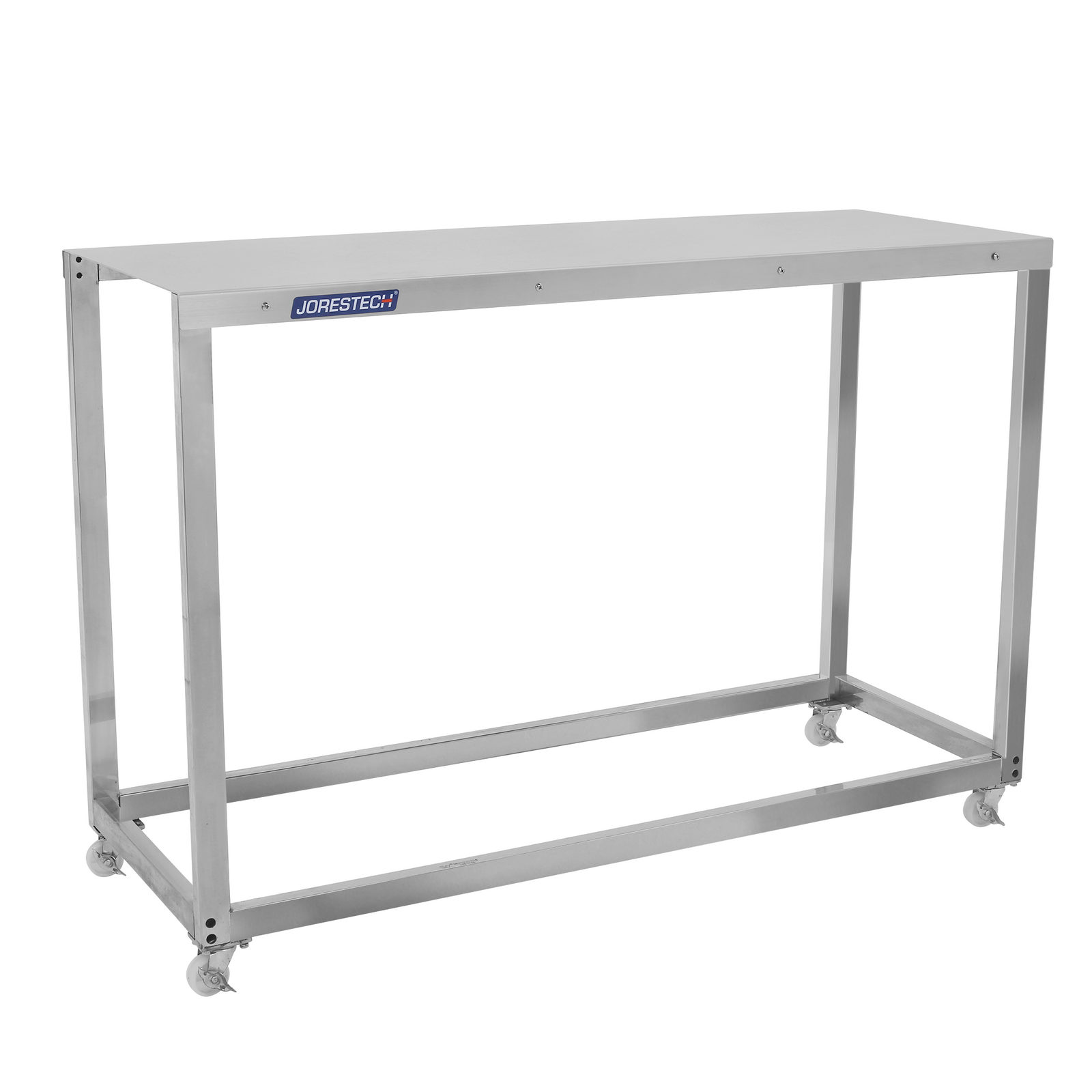 Stainless steel prep work table with wheels by JORES TECHNOLOGIES®