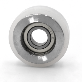 Small rubber pressing wheel