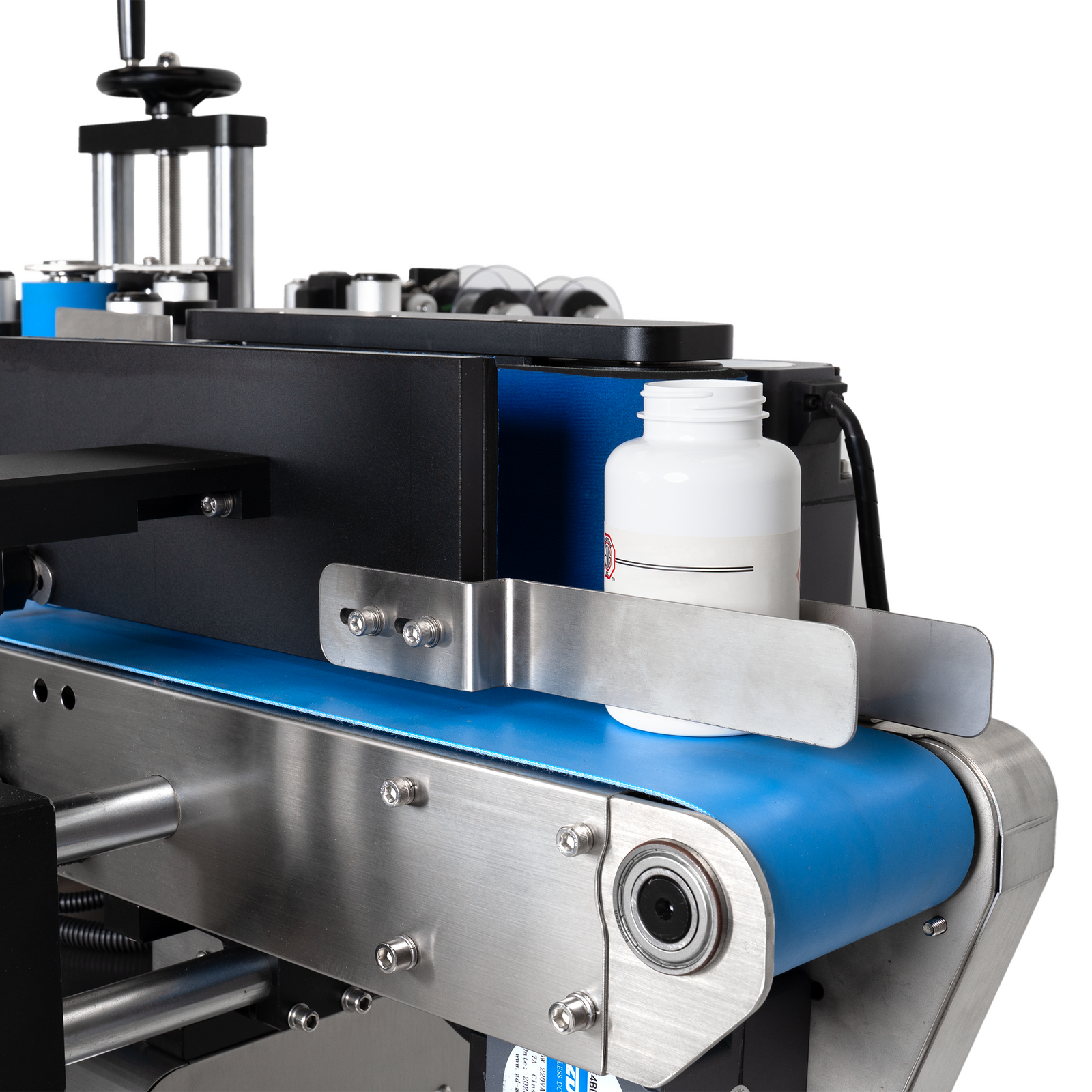 Table Top Automatic Labeling System with Coder for Round Containers ...