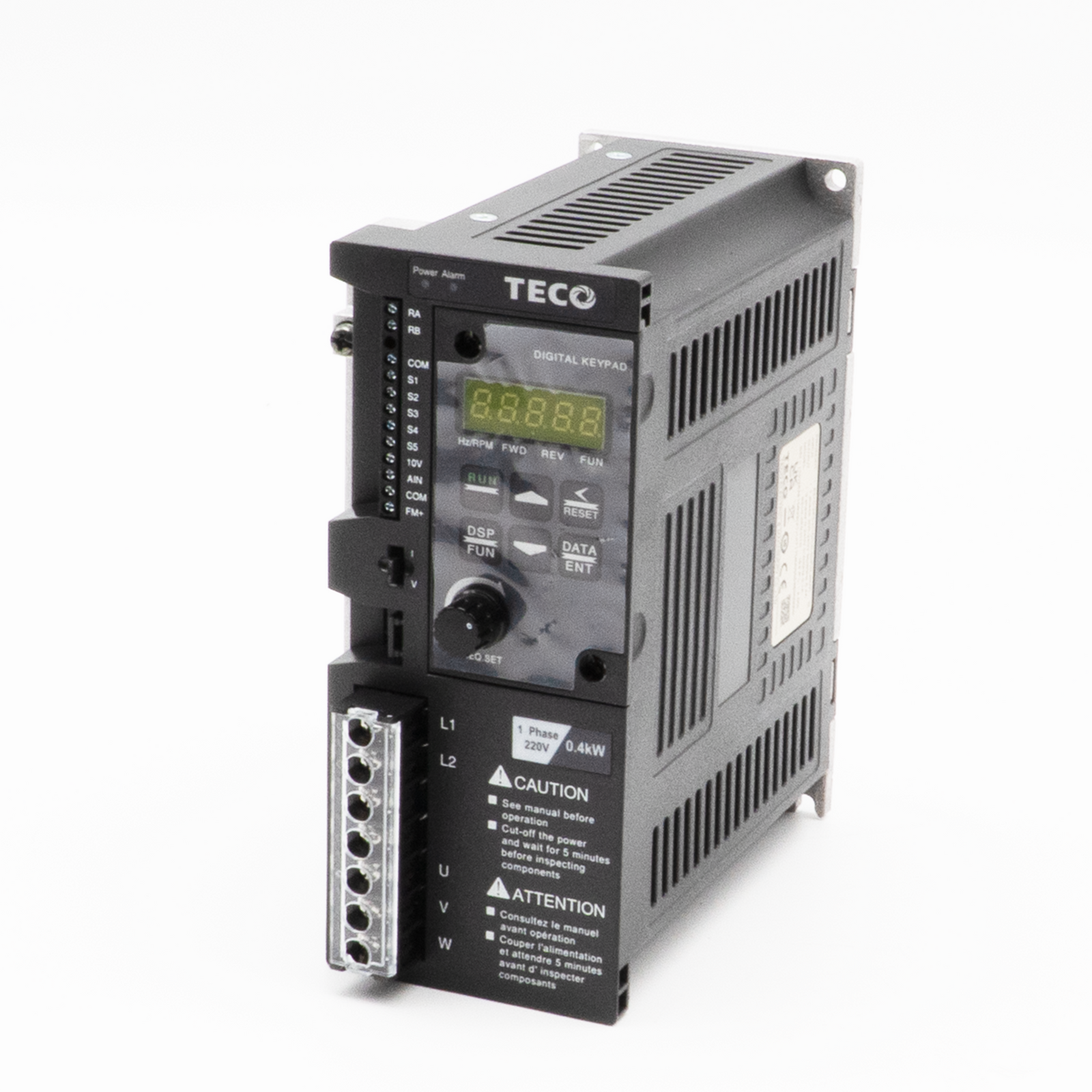 TECO Inverter S310-2P5-H1 for E-TUN-6040