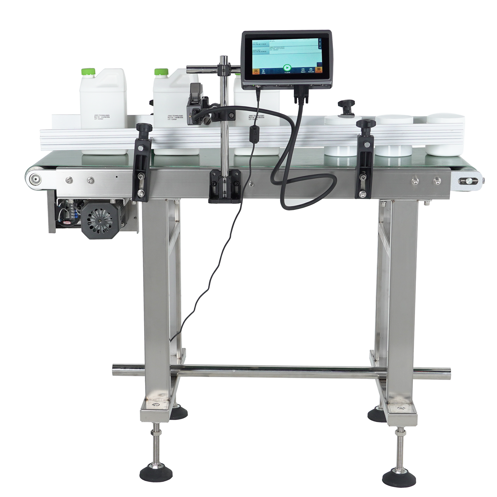 TIJ Inkjet Coding Machine for Printing Date, Lot, Barcode, Logo, Etc ...