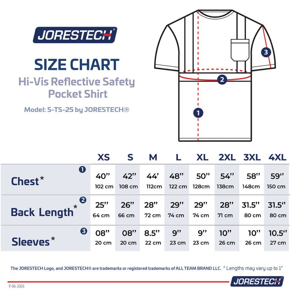 High Visibility Safety T-Shirt with Breathable Mesh Side Panels S-TS-25