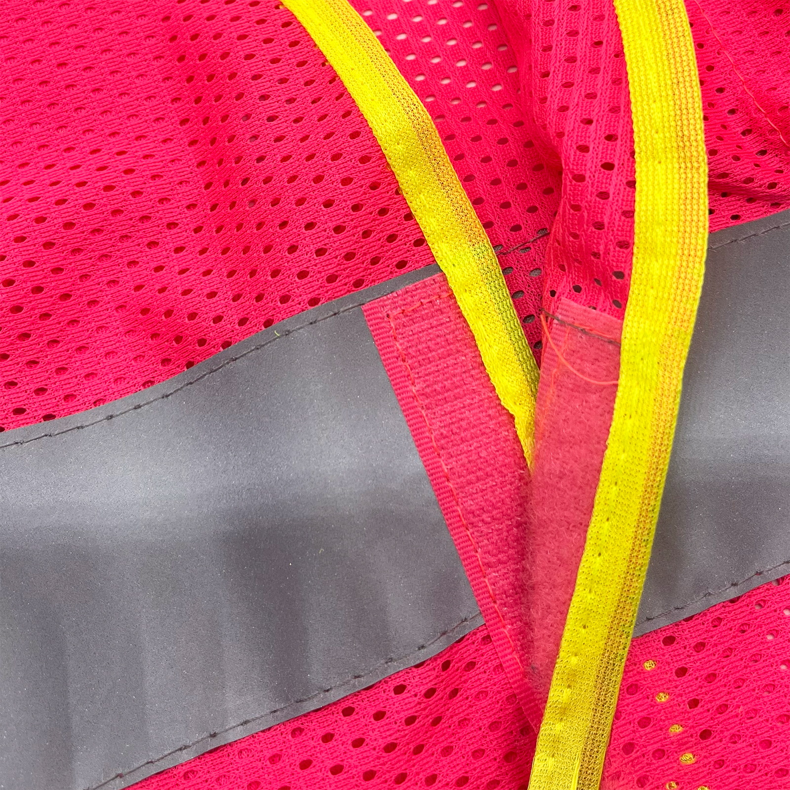 Children’s Hi-Vis Mesh Safety Vest with 2” Reflective Strips