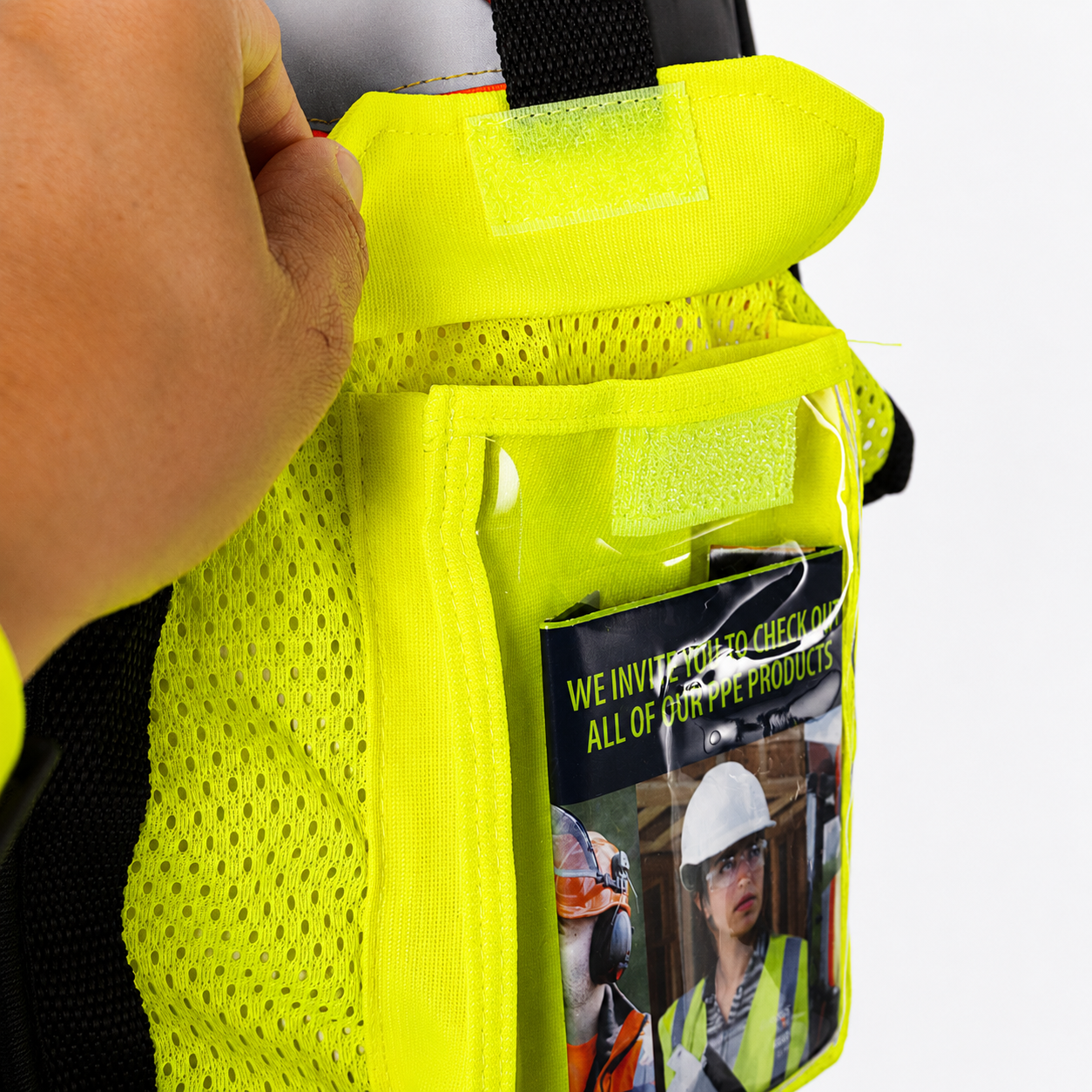 High Visibility Safety Vest Multi-Pocket Reflective Work Vest S-VL-13
