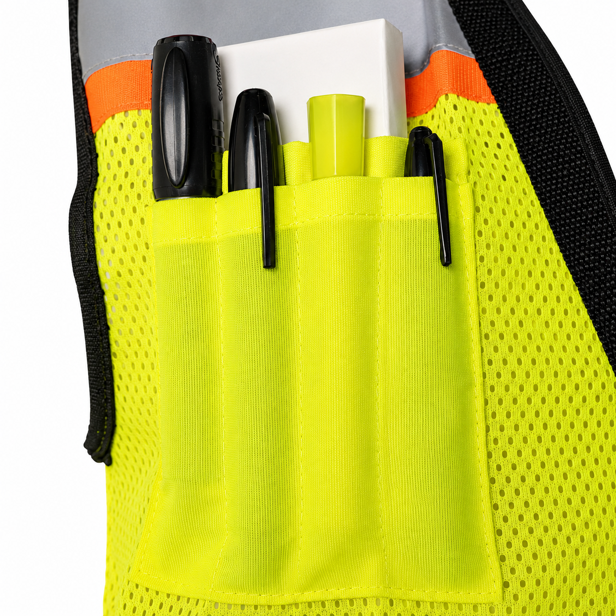 High Visibility Safety Vest Multi-Pocket Reflective Work Vest S-VL-13