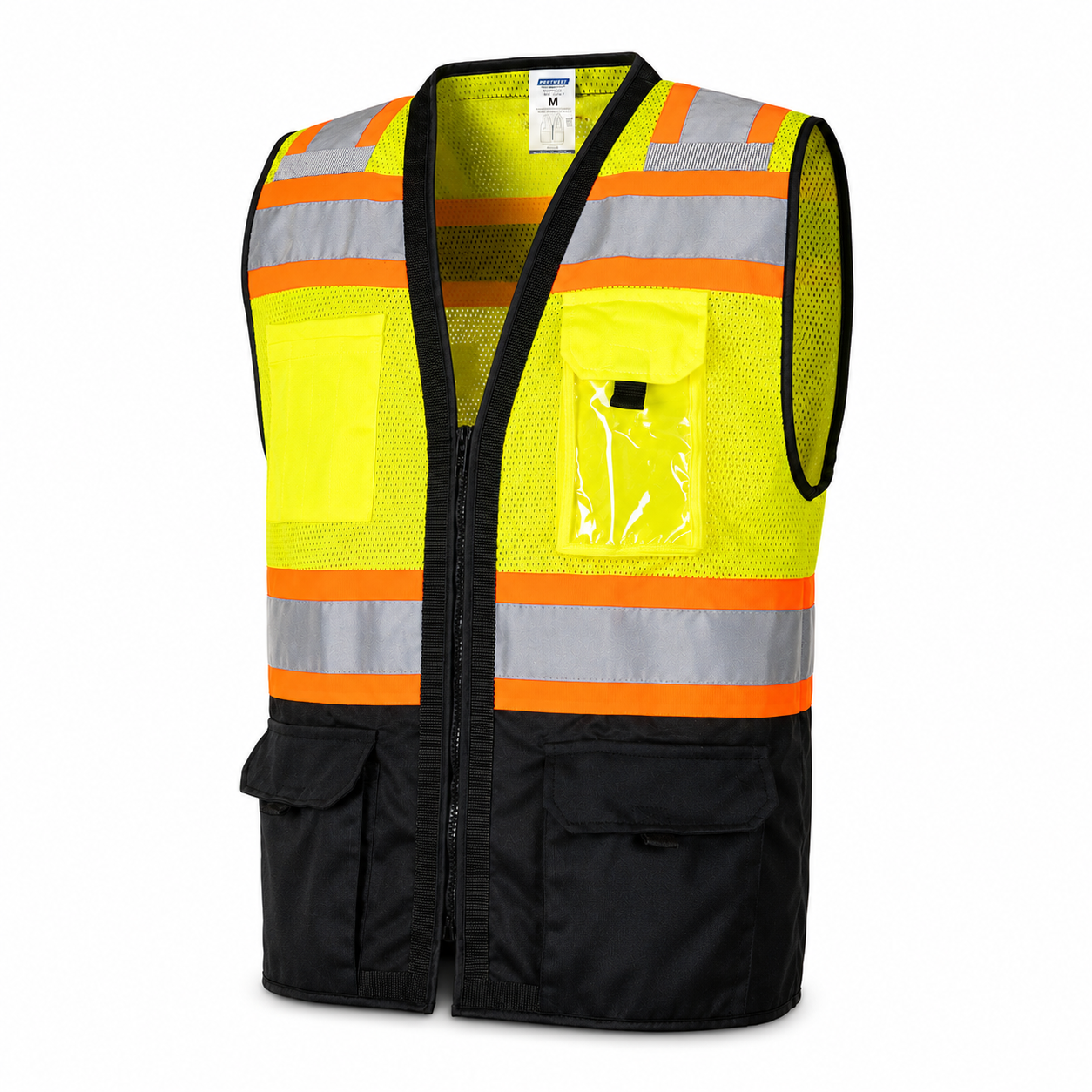 High Visibility Safety Vest Multi-Pocket Reflective Work Vest S-VL-13