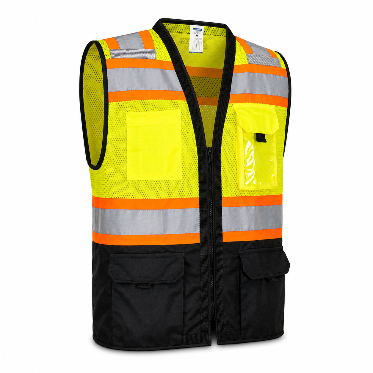 High Visibility Safety Vest Multi-Pocket Reflective Work Vest S-VL-13
