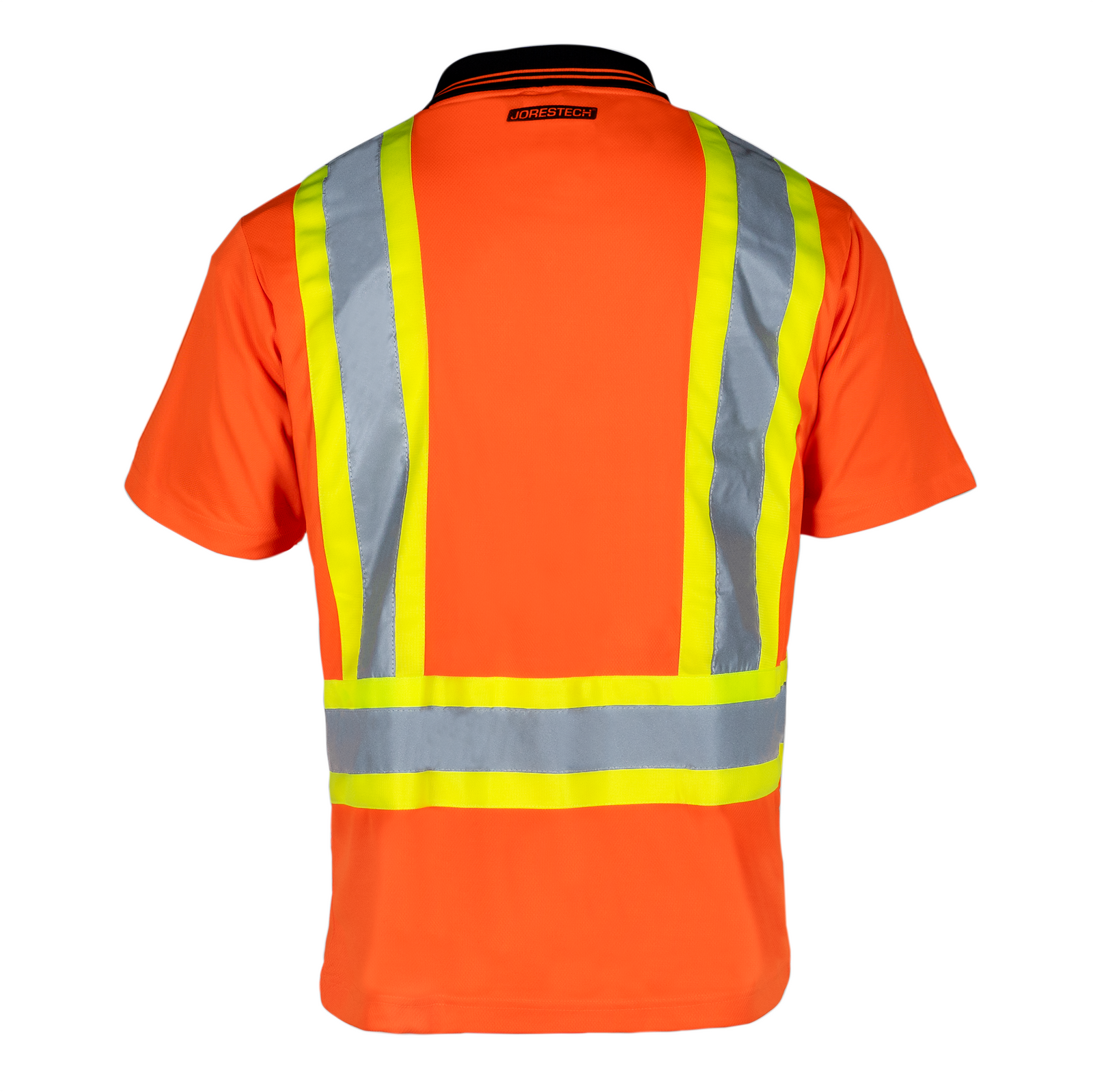 Hi-Vis Reflective Two-Tone Safety Polo Shirt