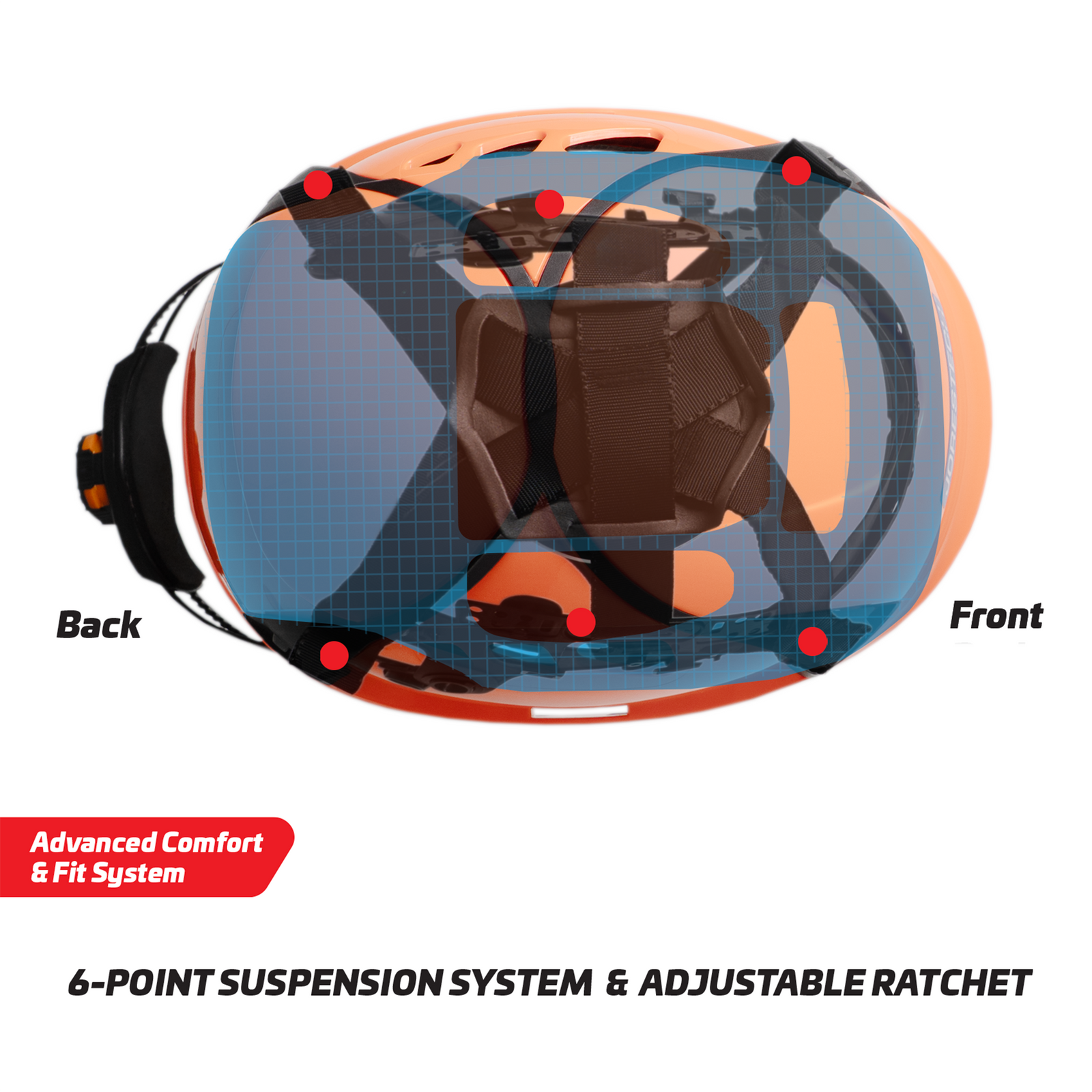Type 2 Class C Safety Vented Helmet