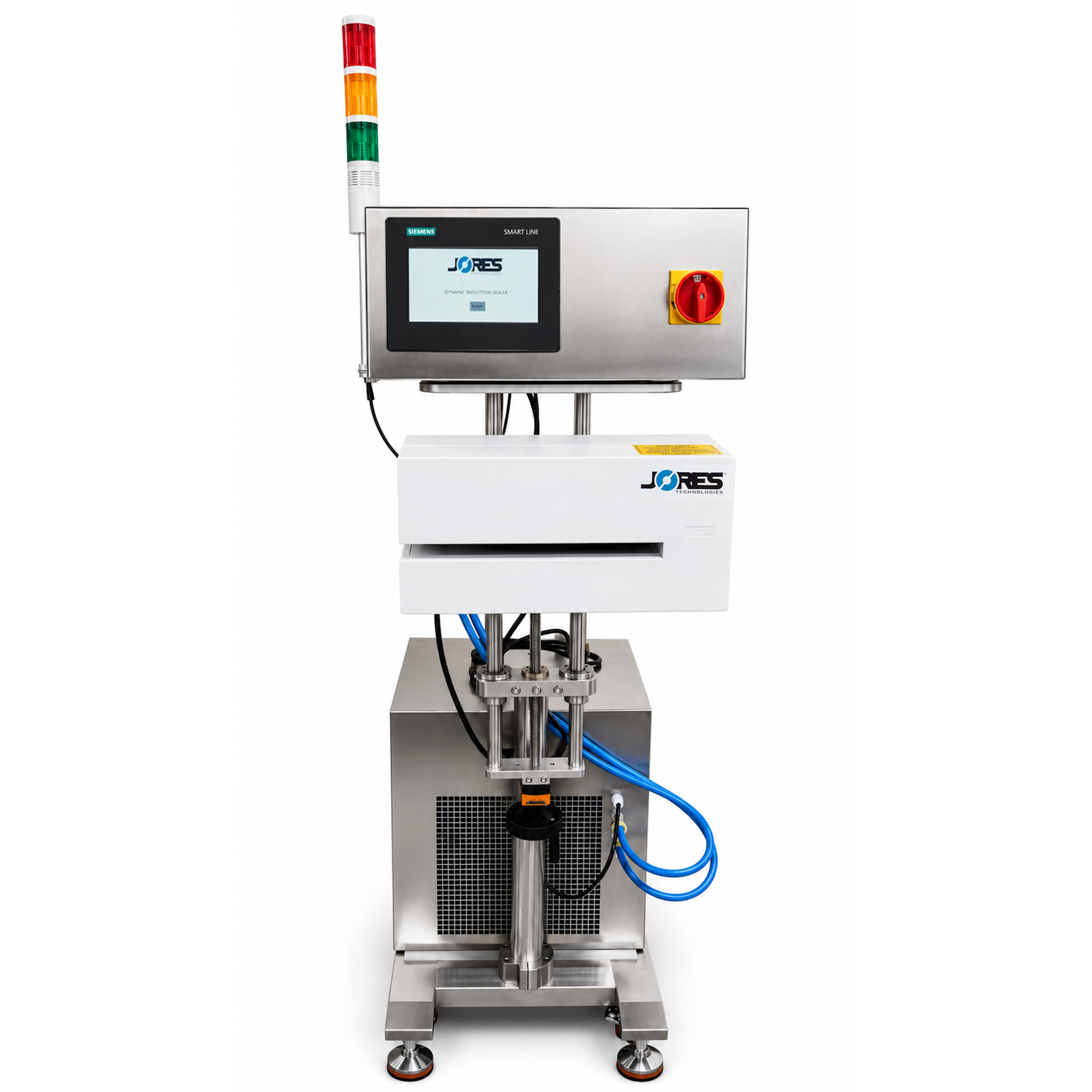 Water-Cooled Induction Sealer for Conic or Pointed-Tip Caps E-IND-4000