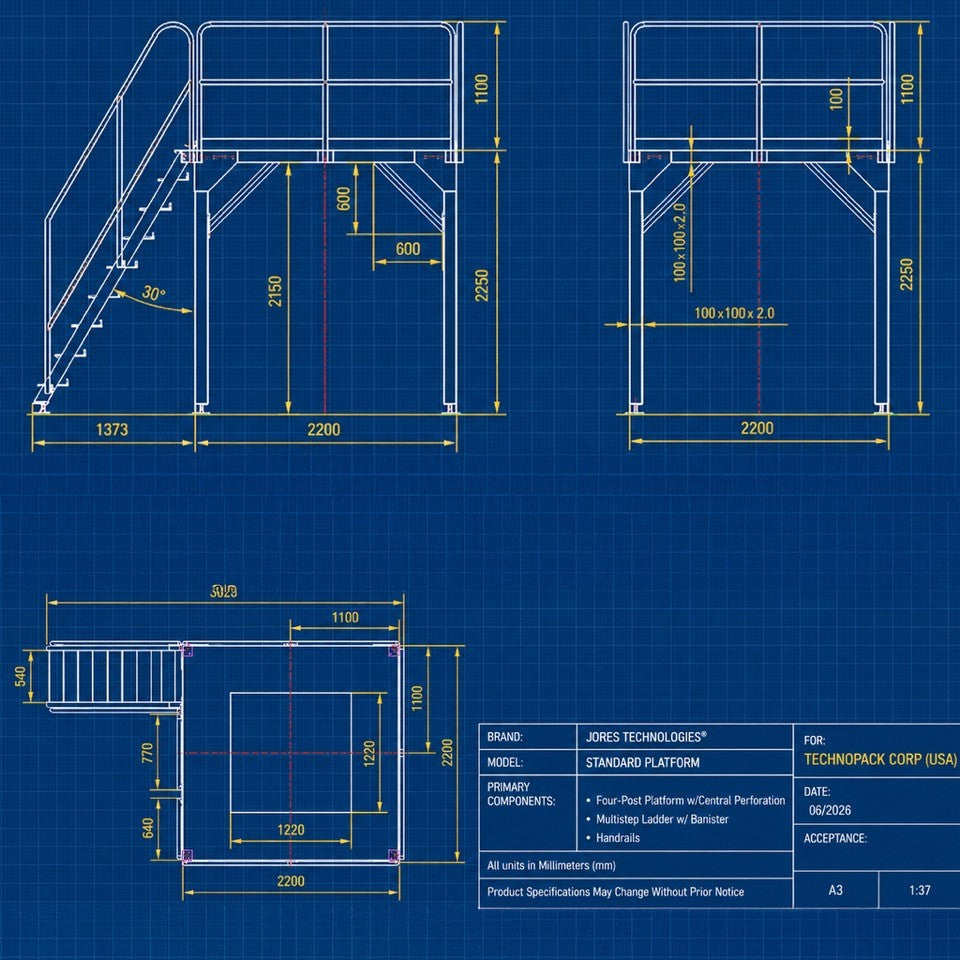 Combination Weigher Work Platform