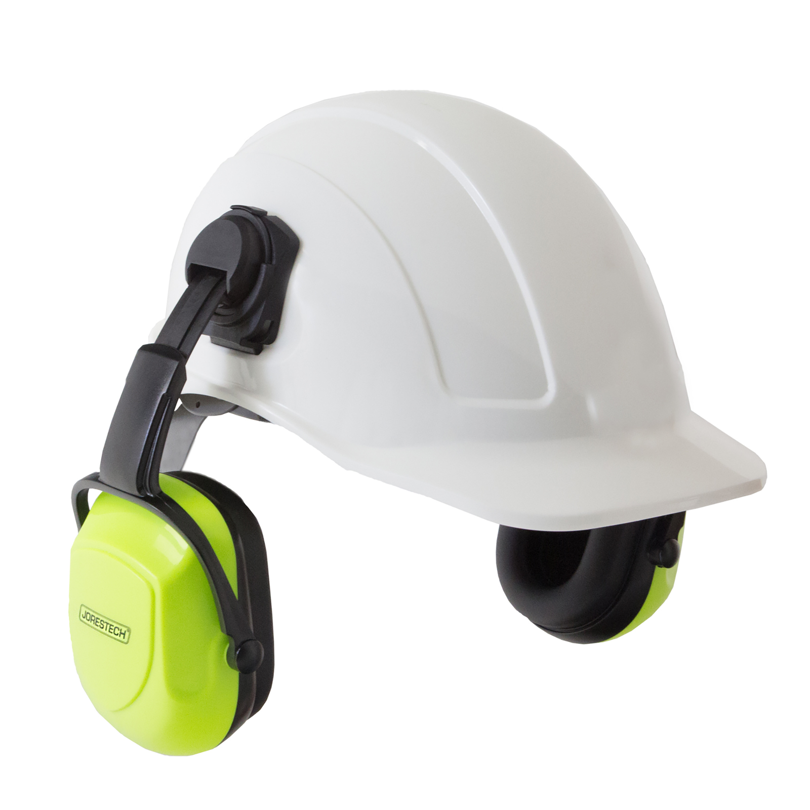 Helmet Mounted Earmuffs with Universal Hard Hat Mounting Slot | ANSI ...