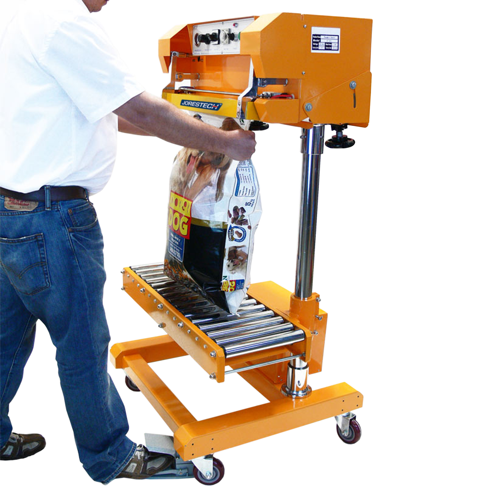 Pneumatic Foot Sealer for Thick Poly and Thermoplastic Bags
