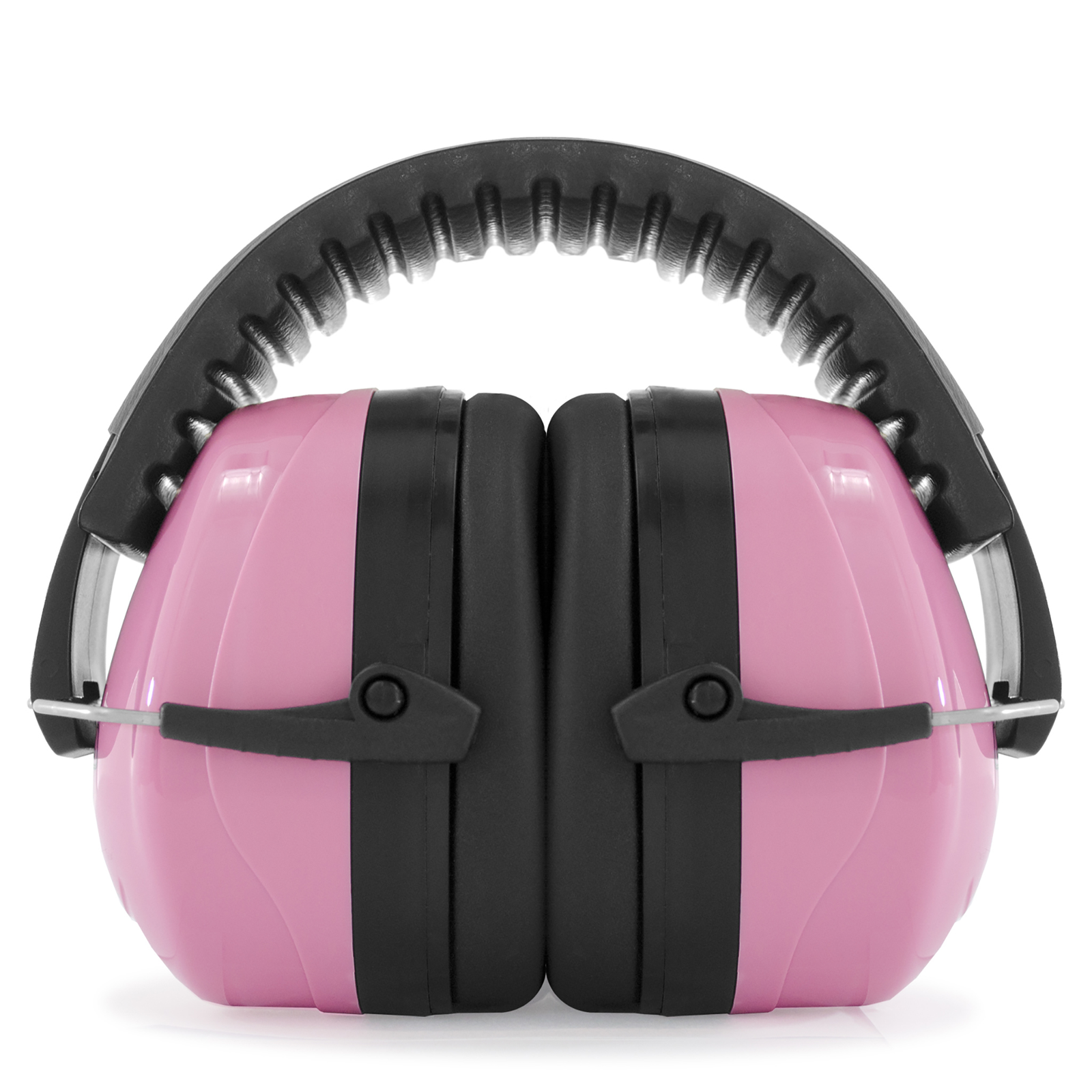 Front view of the 27DB NRR NOISE CANCELLING HEARING PROTECTION EARMUFFS