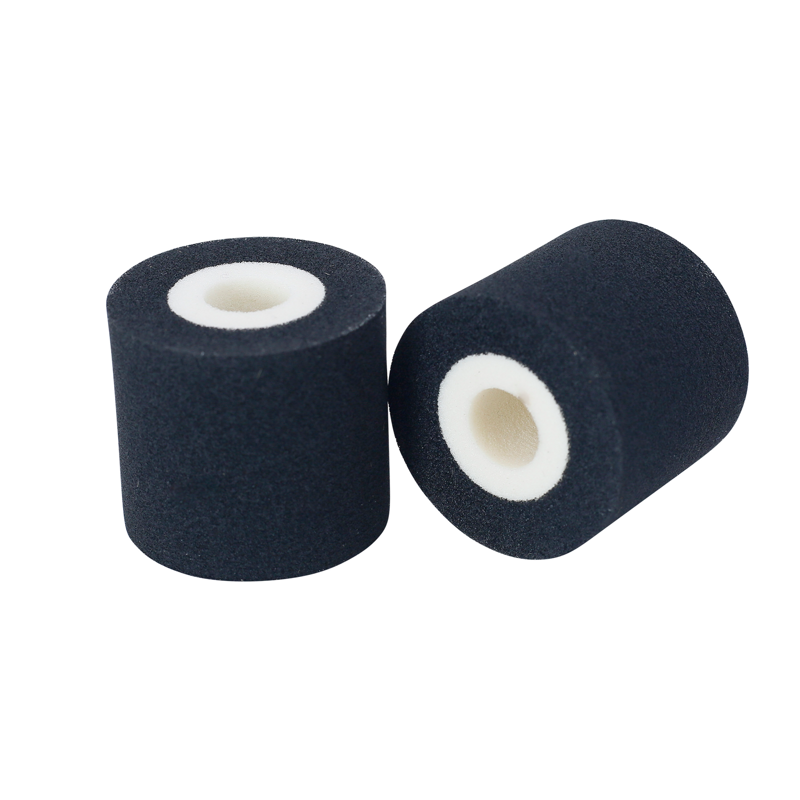Pack of 2 32mm black hot ink rolls