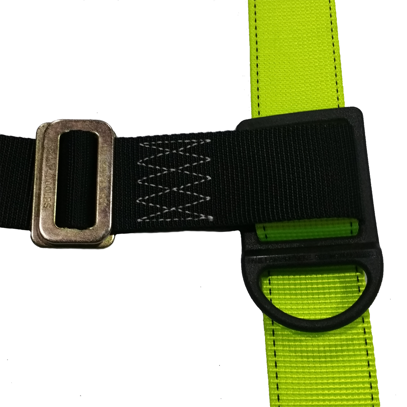 Harness Matching Loop Hi-Vis 3D Body Harness with Padded Belt & Shoulder Straps | ANSI Z359 ...