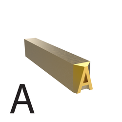 3mm Hot Stamp Type – A