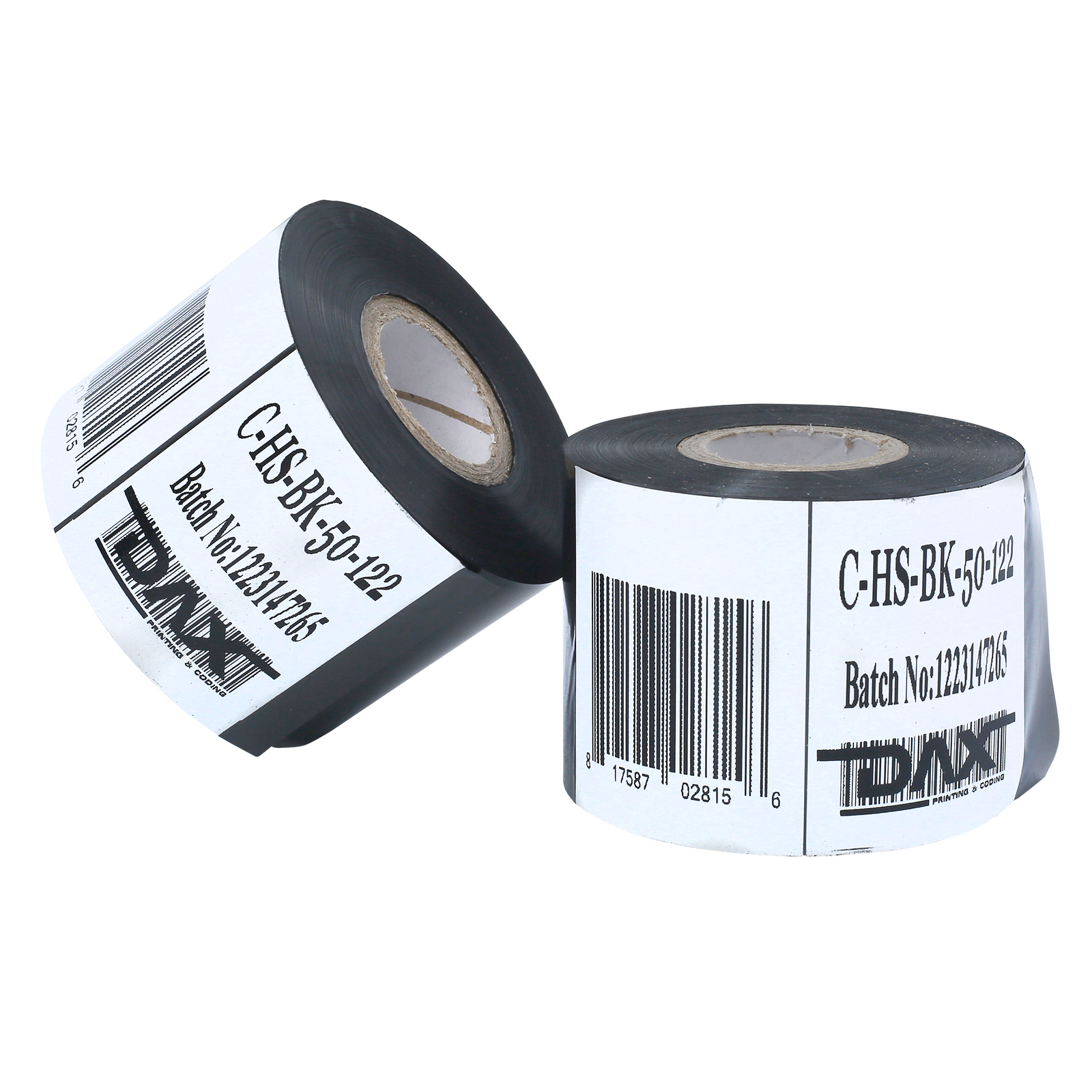 50 mm Black Hot Stamp Foil Ribbons