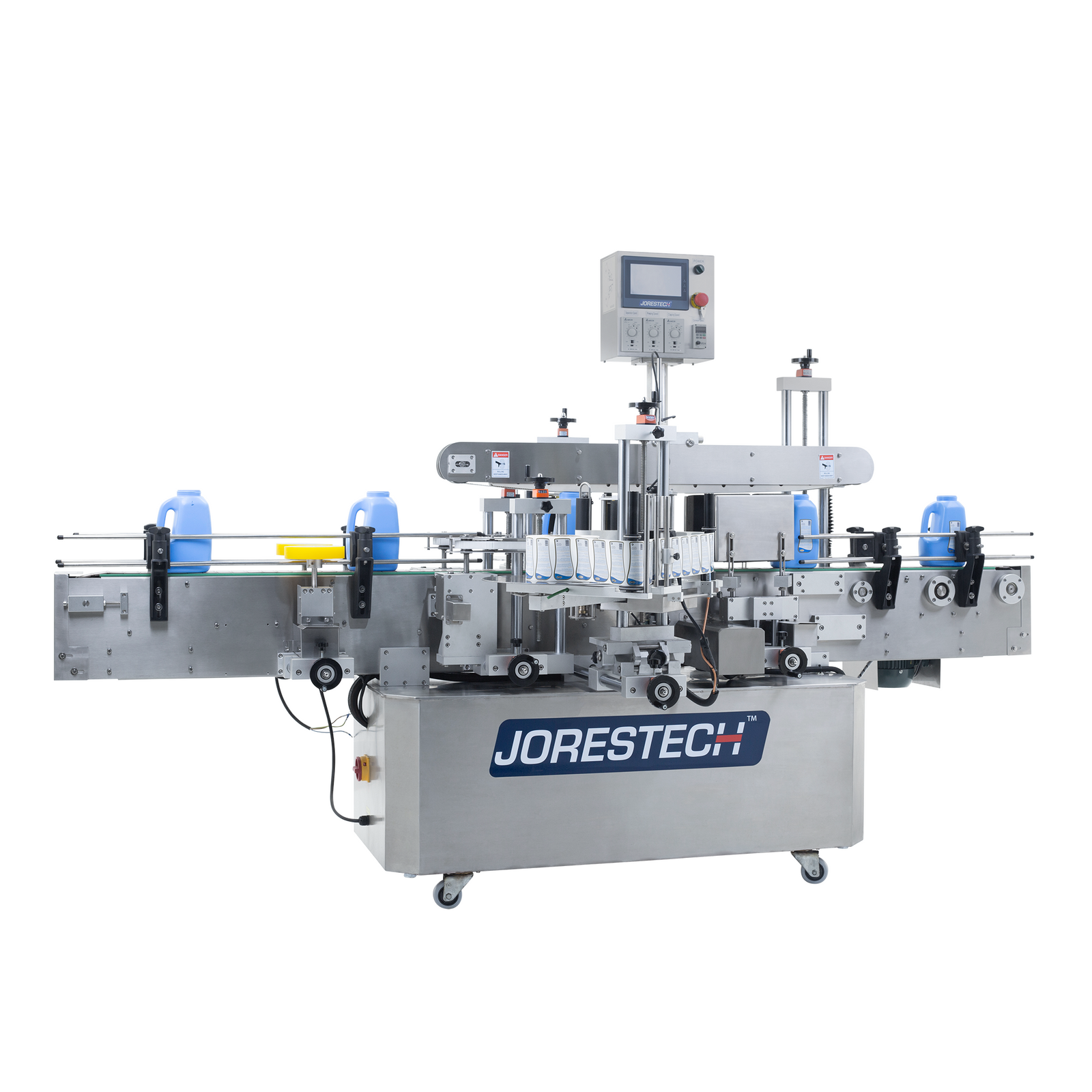 Dual Automatic Labeler System - Pressure Sensitive Label Applicator for ...