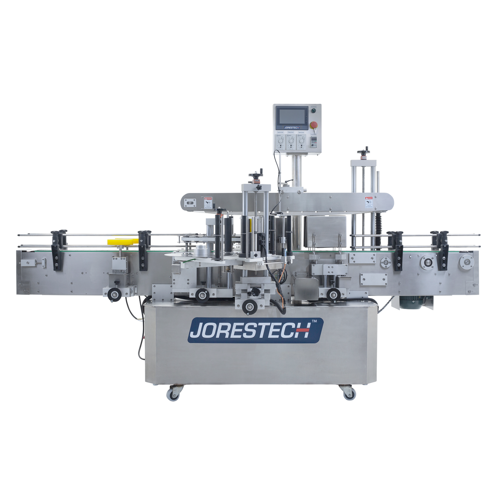 Dual Automatic Labeler System - Pressure Sensitive Label Applicator for ...