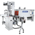 Automatic shrink sleeve wrapping system with entry conveyor from JORES TECHNOLOGIES®