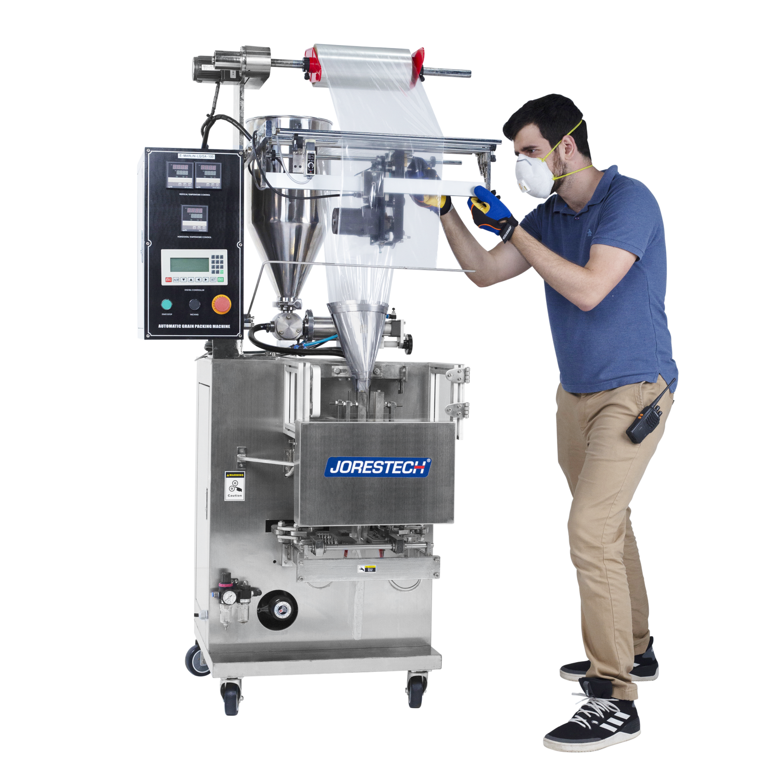 Filling and packing online machine