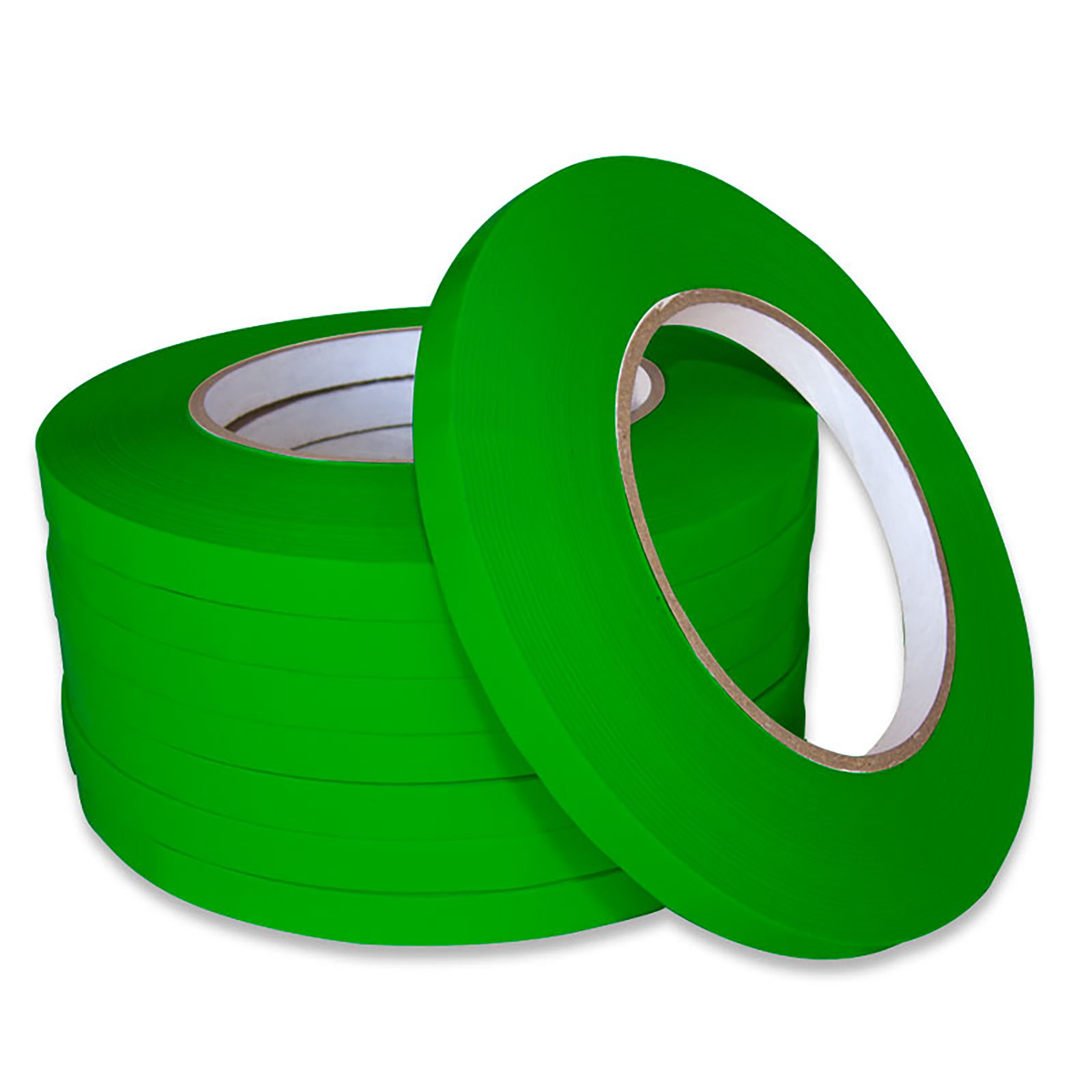Pack of 10 green bag closer tapes