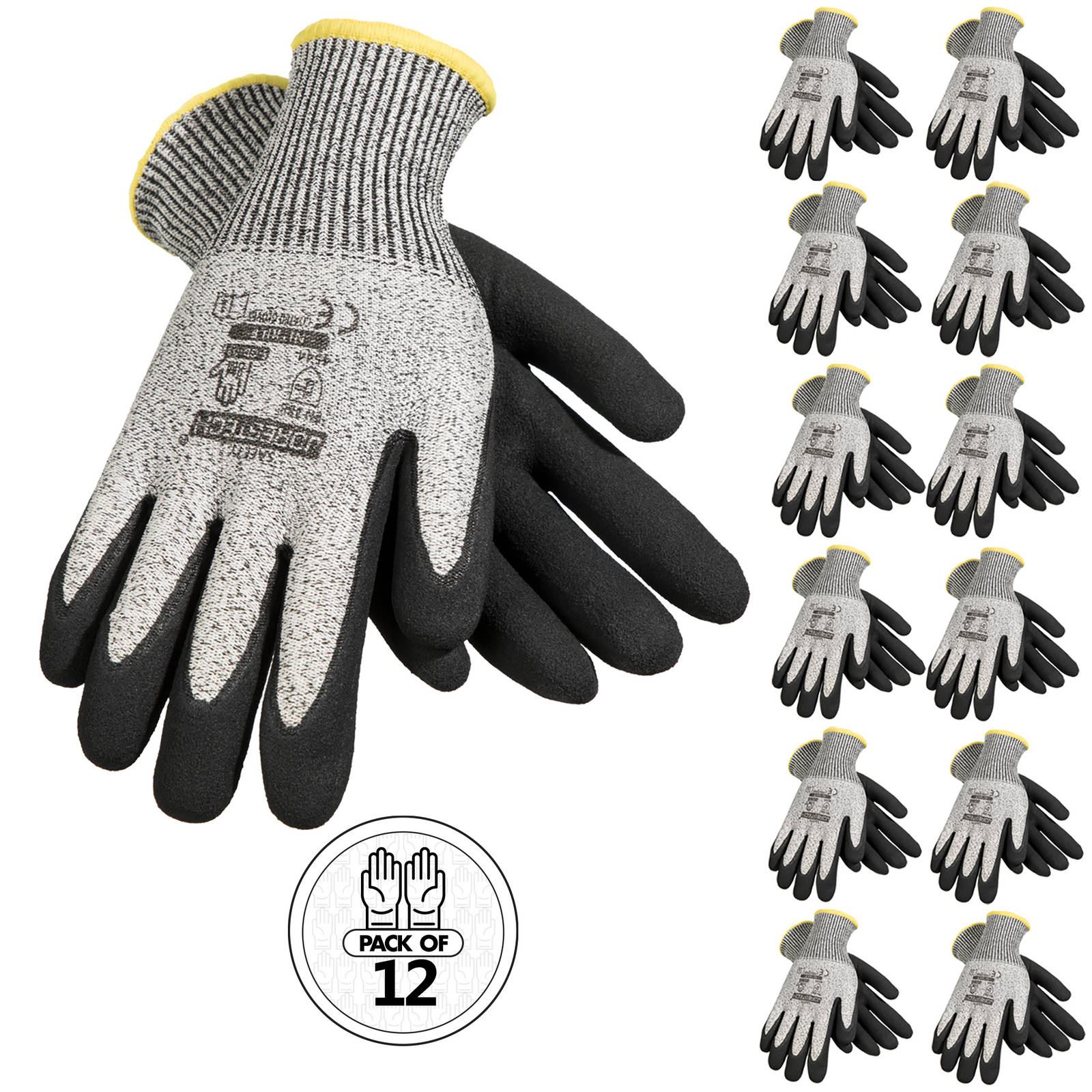 Dipped gloves outlet