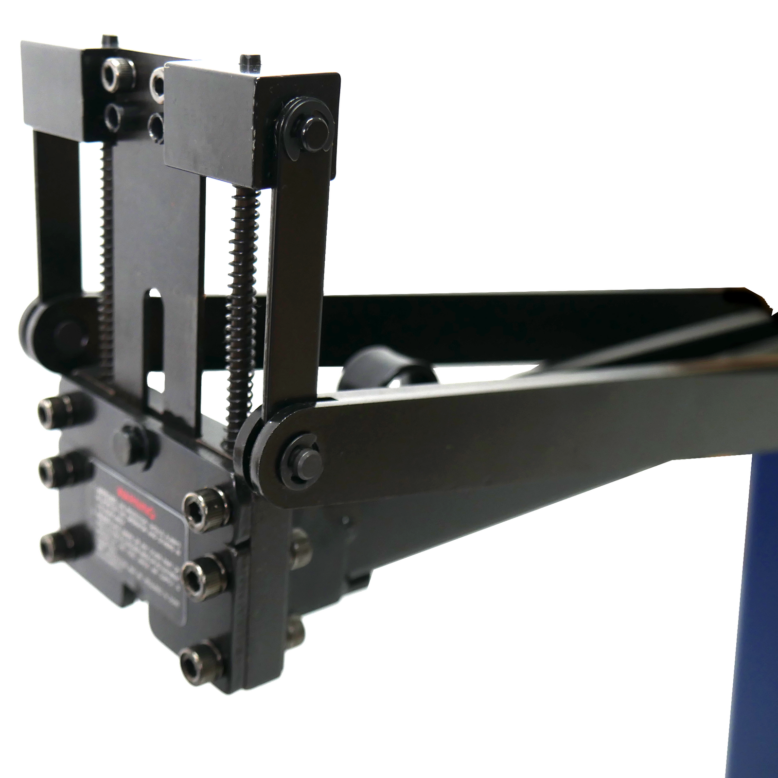 stapling head on a pedal activated case stapler