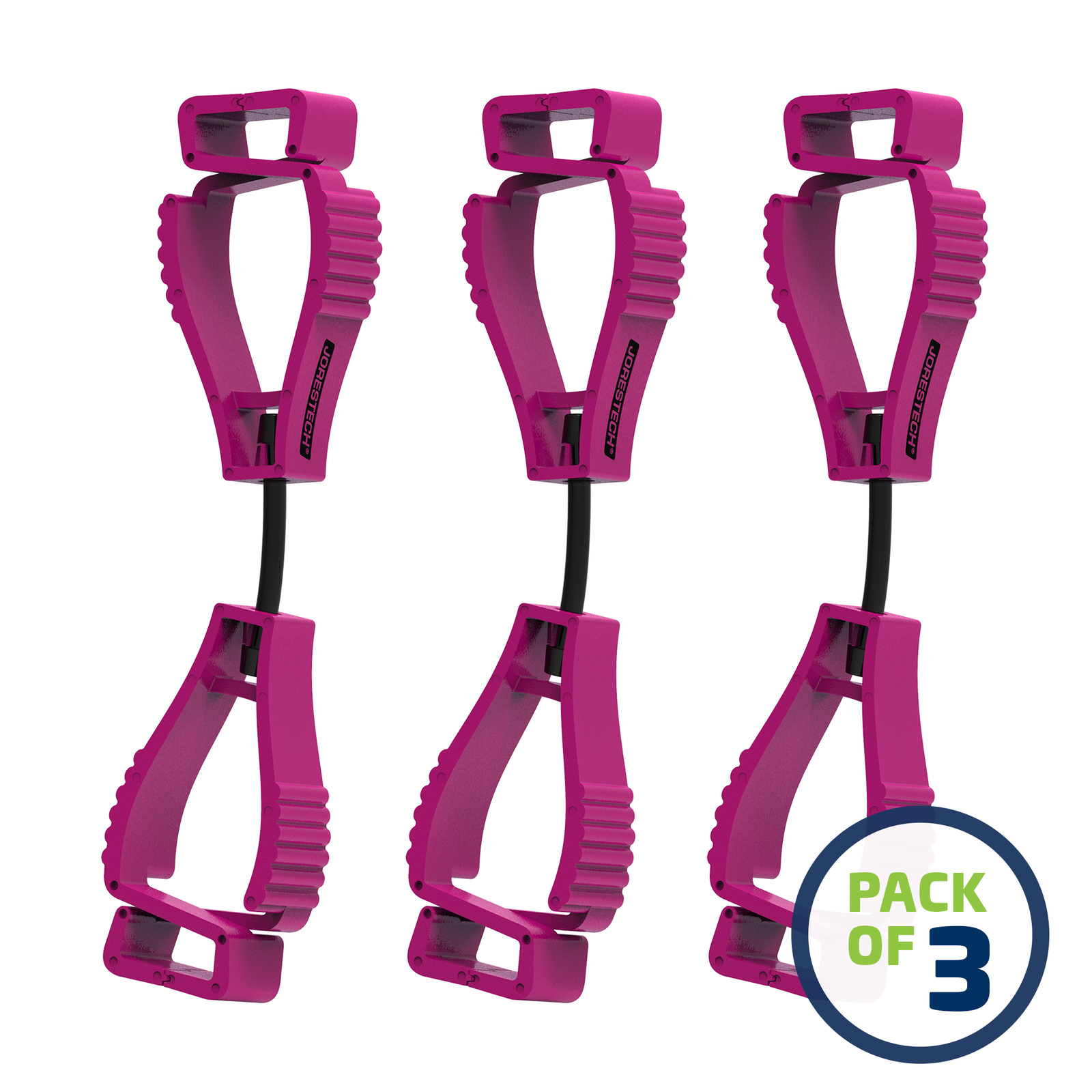 pink glove clip safety holders