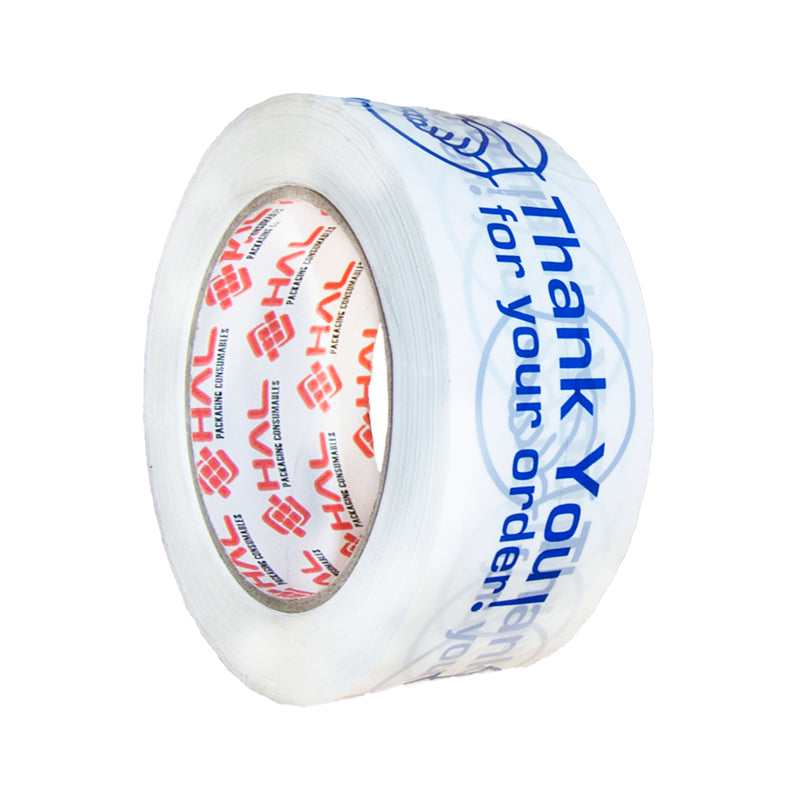 Heavy Duty Printed Packing Tape - Thanks