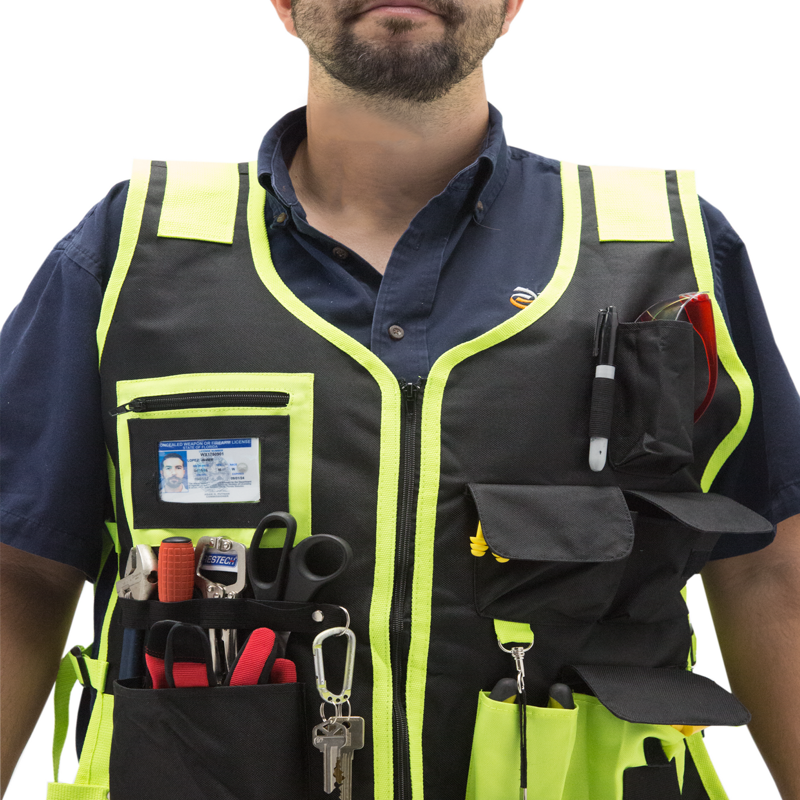 Electrician tool vest tech discount