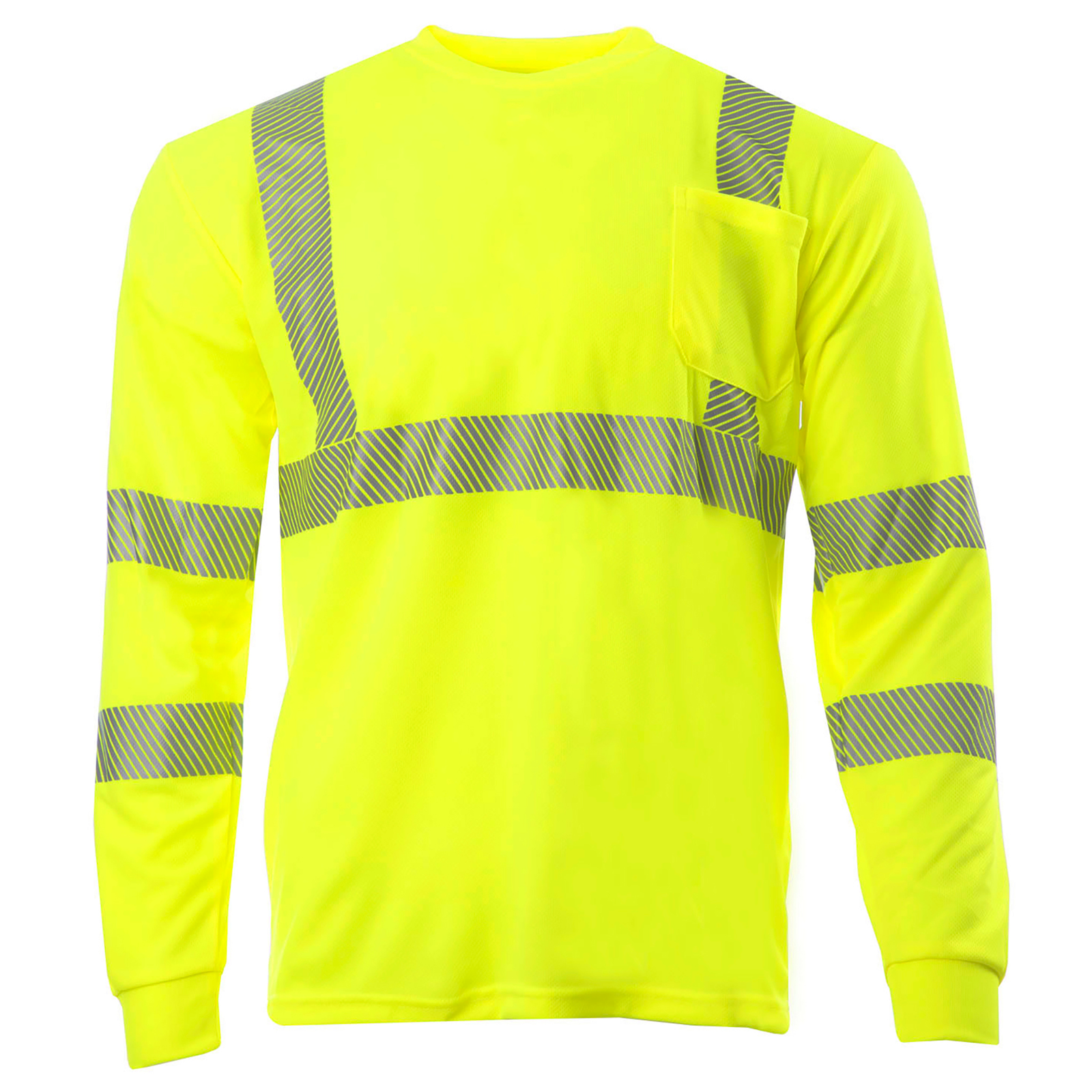Safety yellow dri fit shirts hot sale