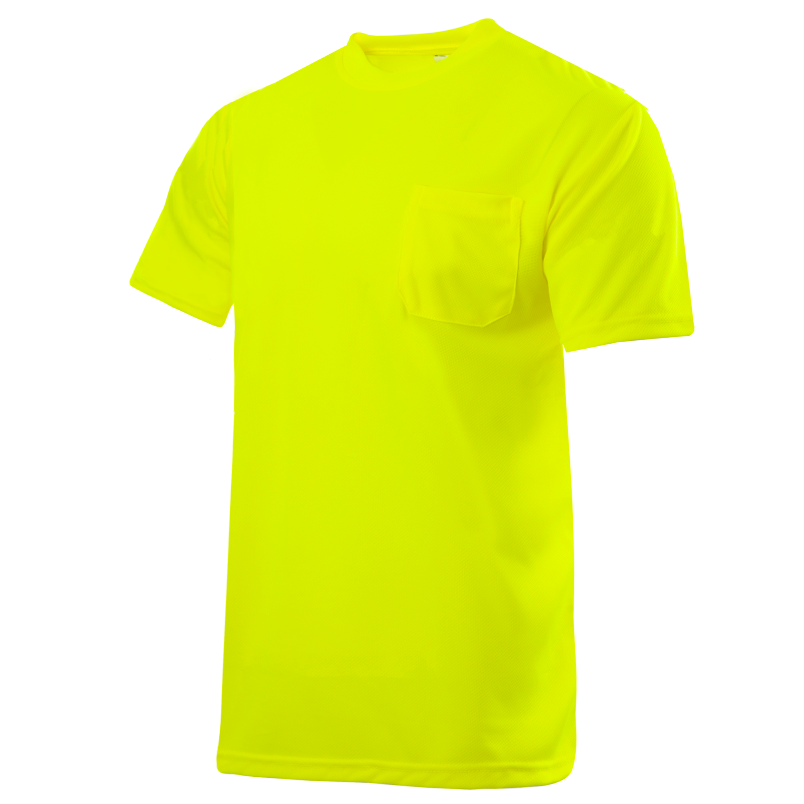 High Visibility Safety Shirt Breathable Sweat Wicking