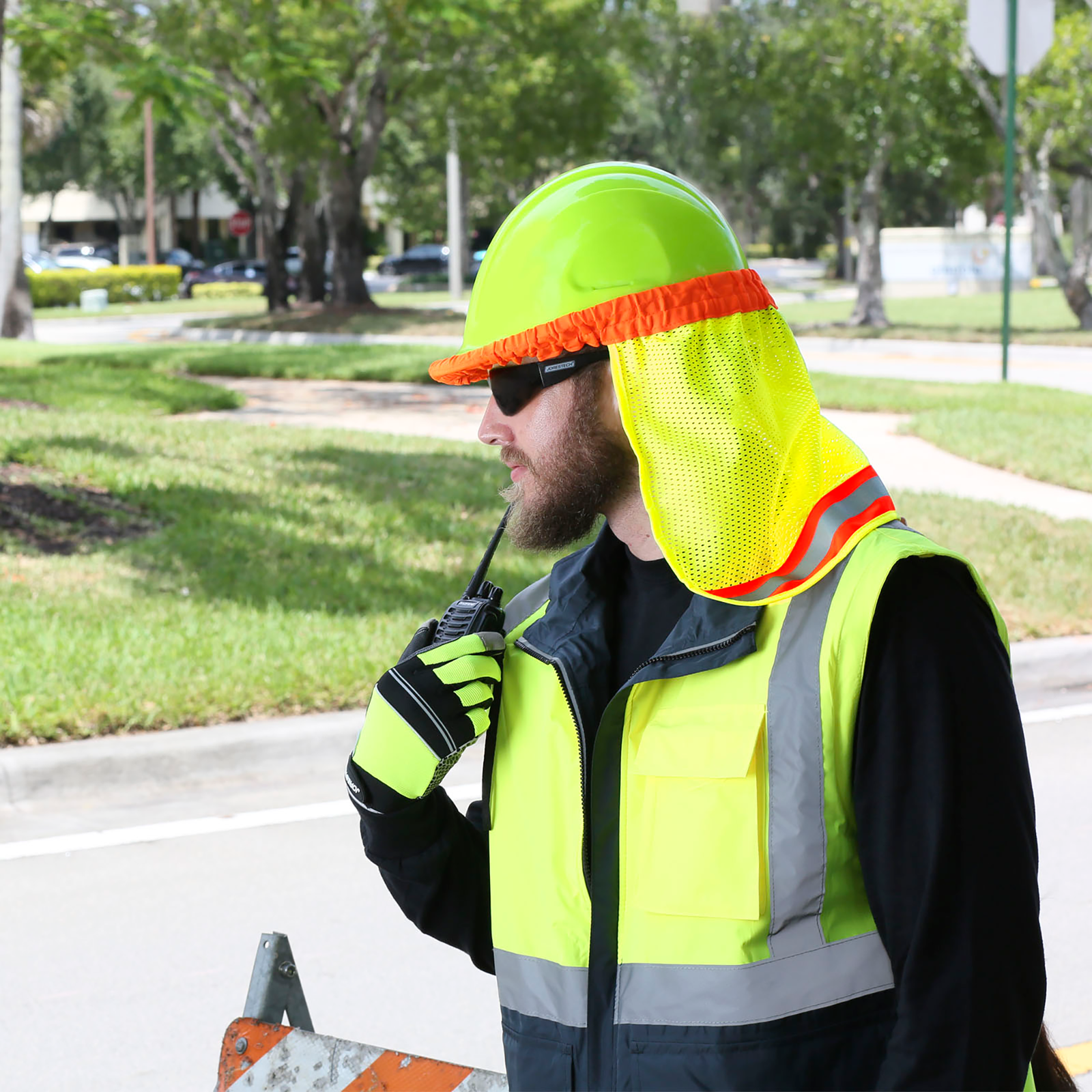 High visibility hard deals hats