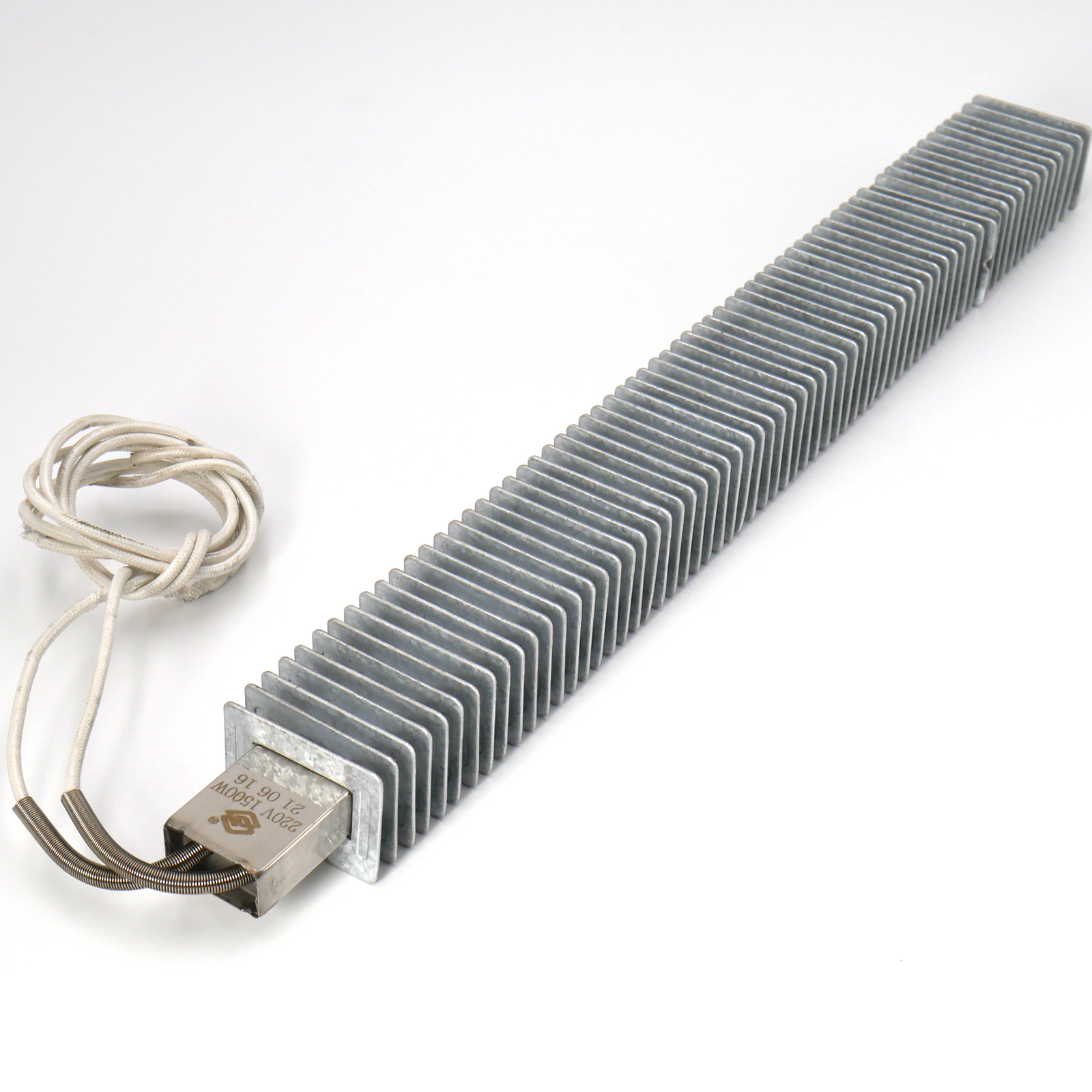 Image of the heating tube with white cables
