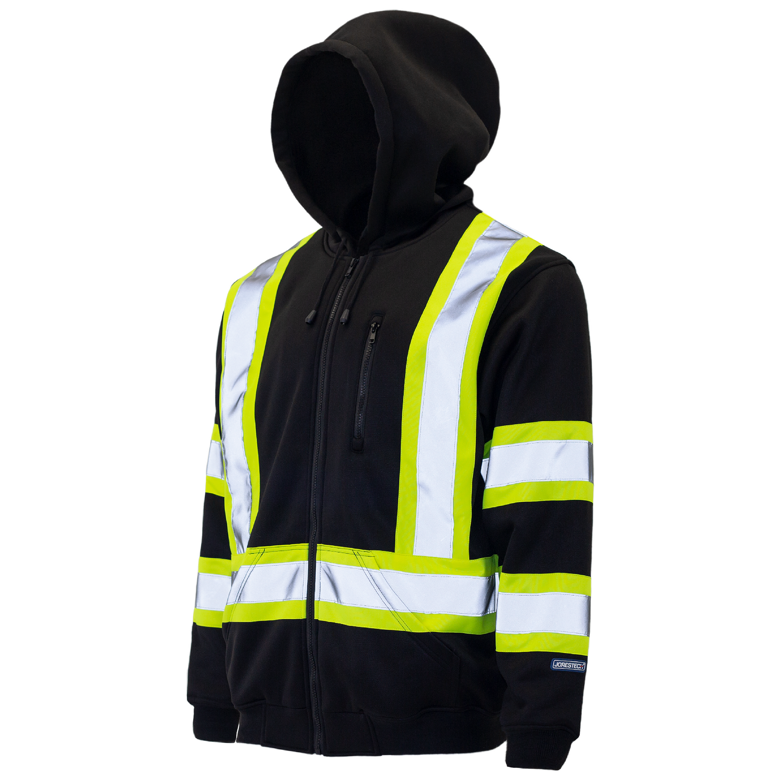 Ladies Hooded Sweatshirt - XXL, Black - PPE Stores