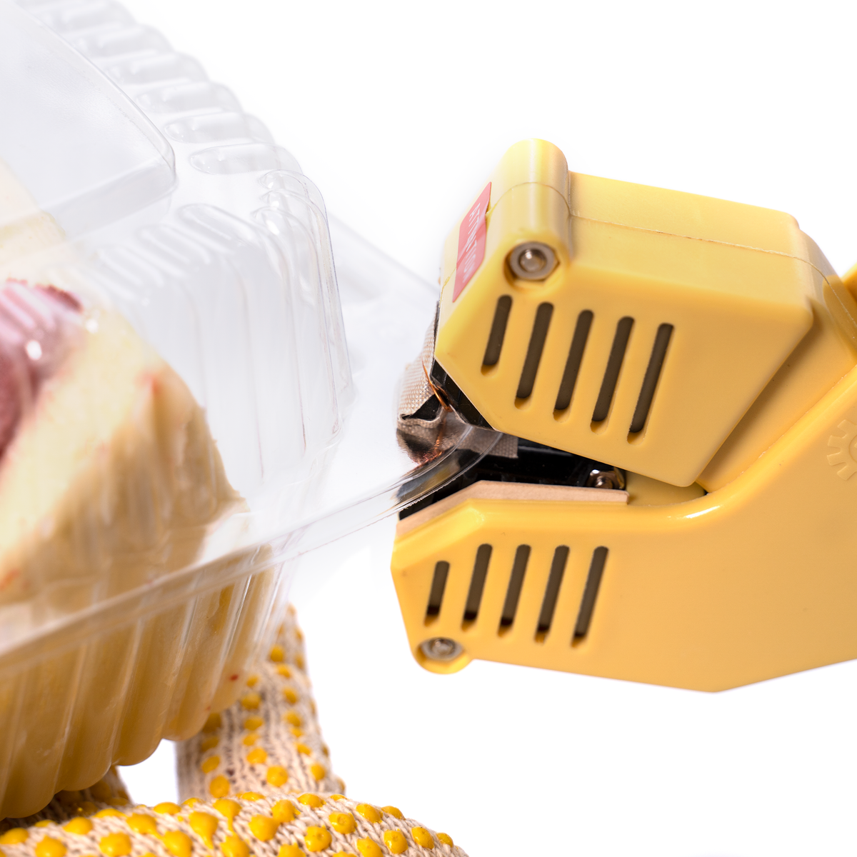 Handheld Clamshell Direct Heat Sealer | Perfect for Food Packaging