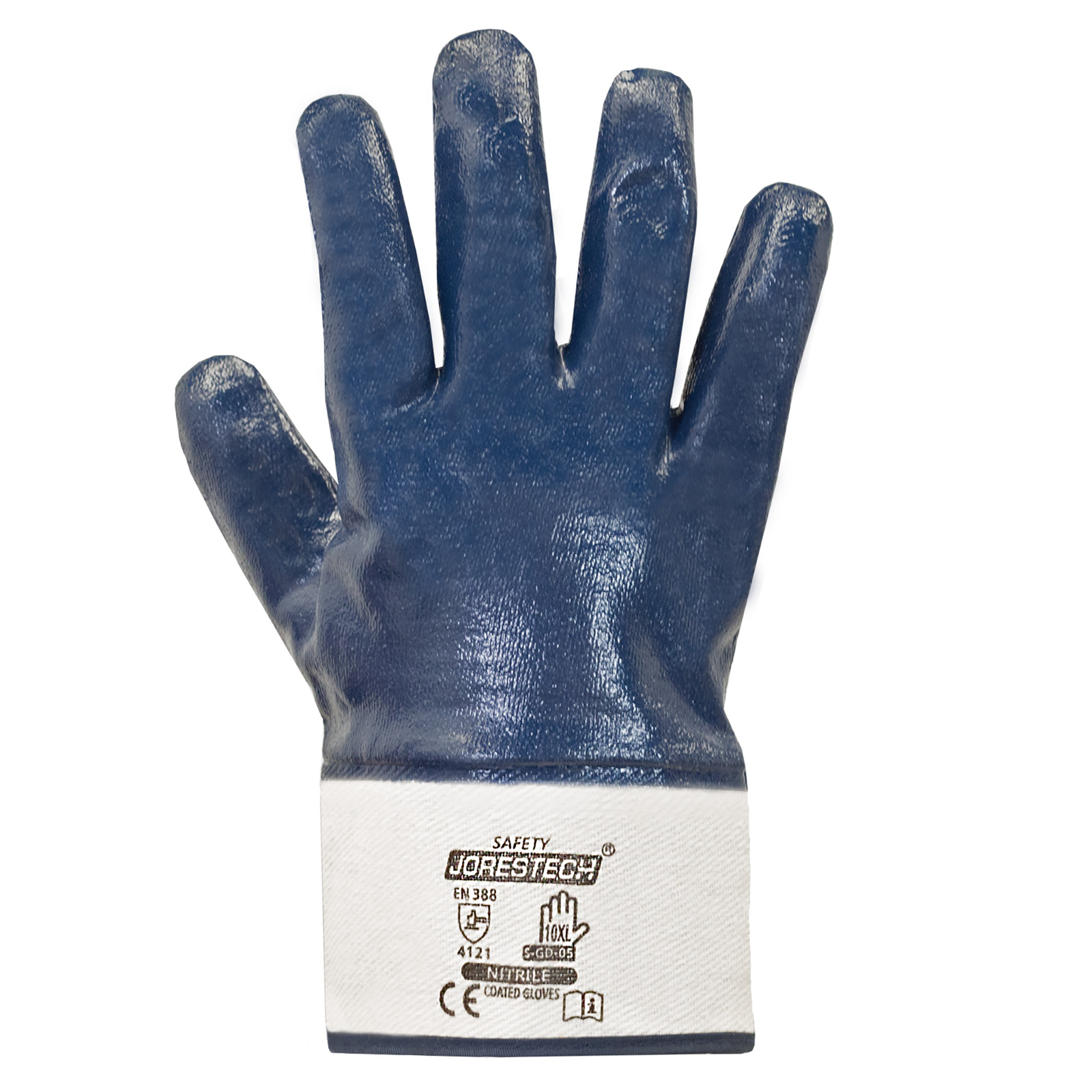 JORESTECH nitrile coated blue safety work glove