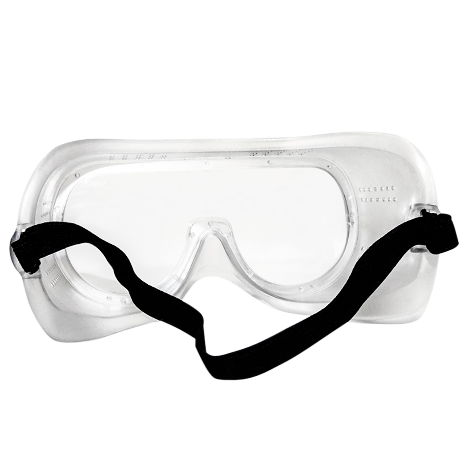 Back view of a JORESTECH safety goggle with ventilation breathability and for high impact protection