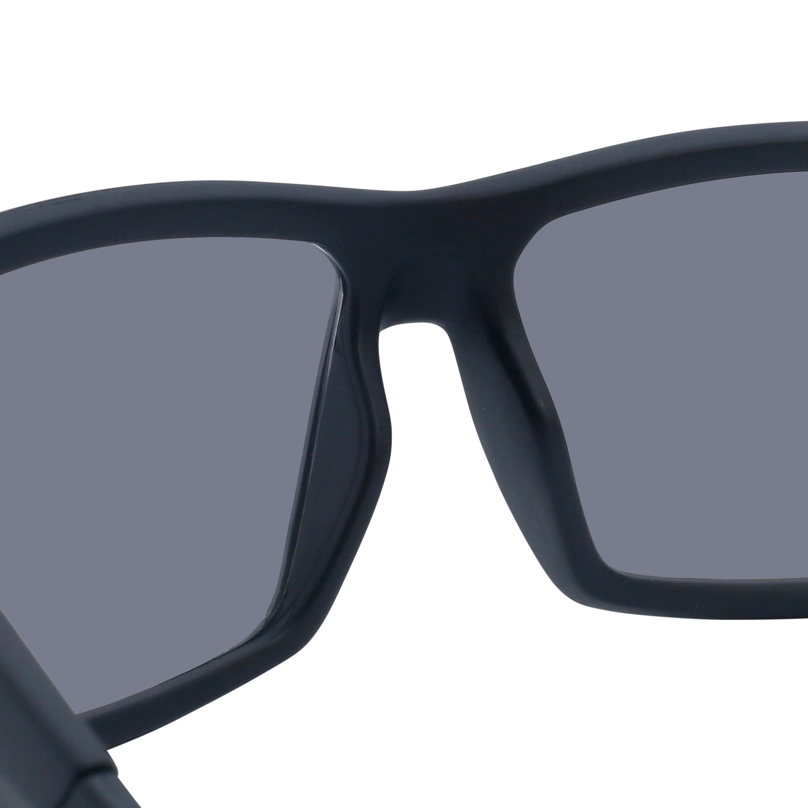 Close up image showing the nose bridge of the JORESTECH ANSI compliant smoke safety sun glasses