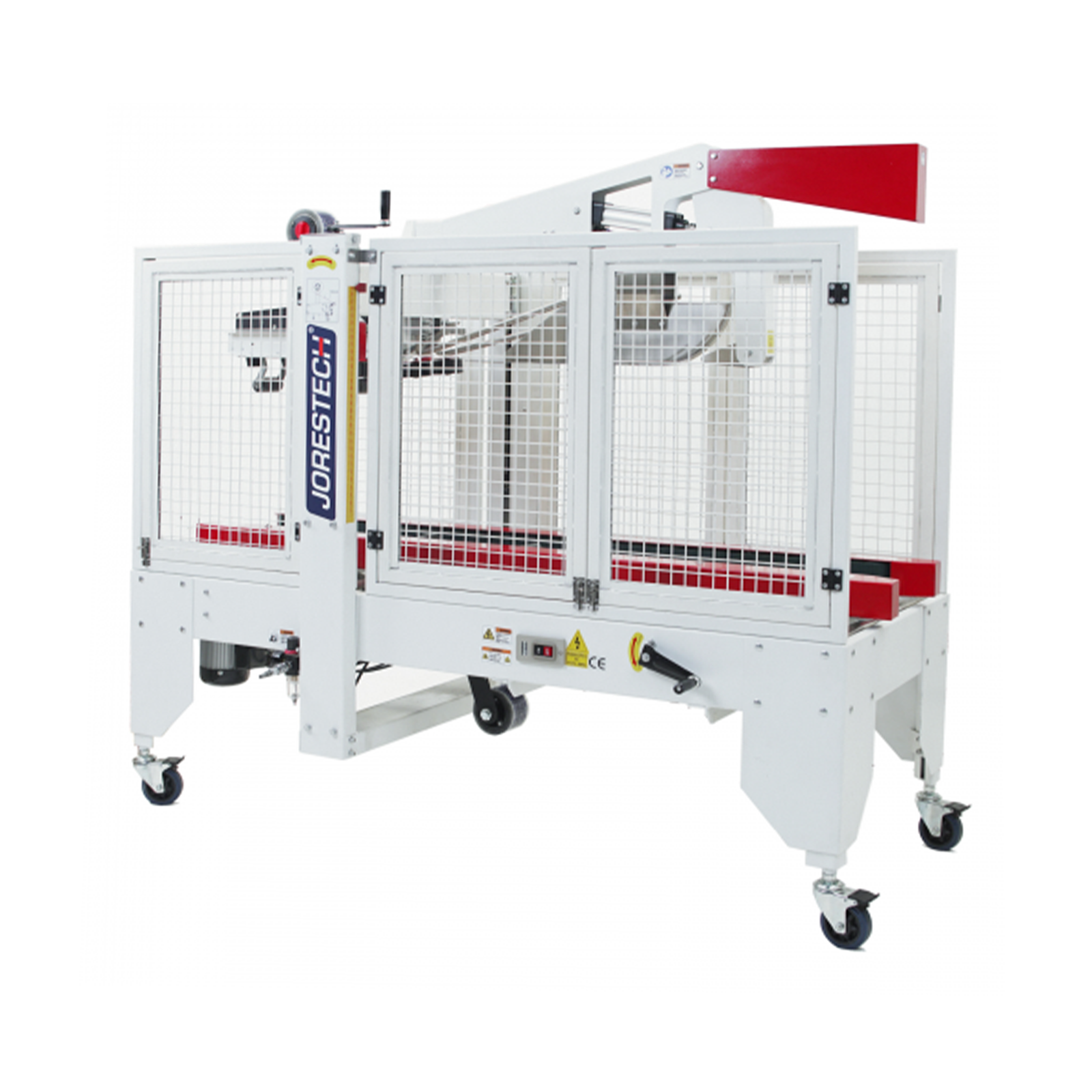 Case Closing Machine Machine That Closes and Tapes Boxes Semi-Automatically – Technopack ...