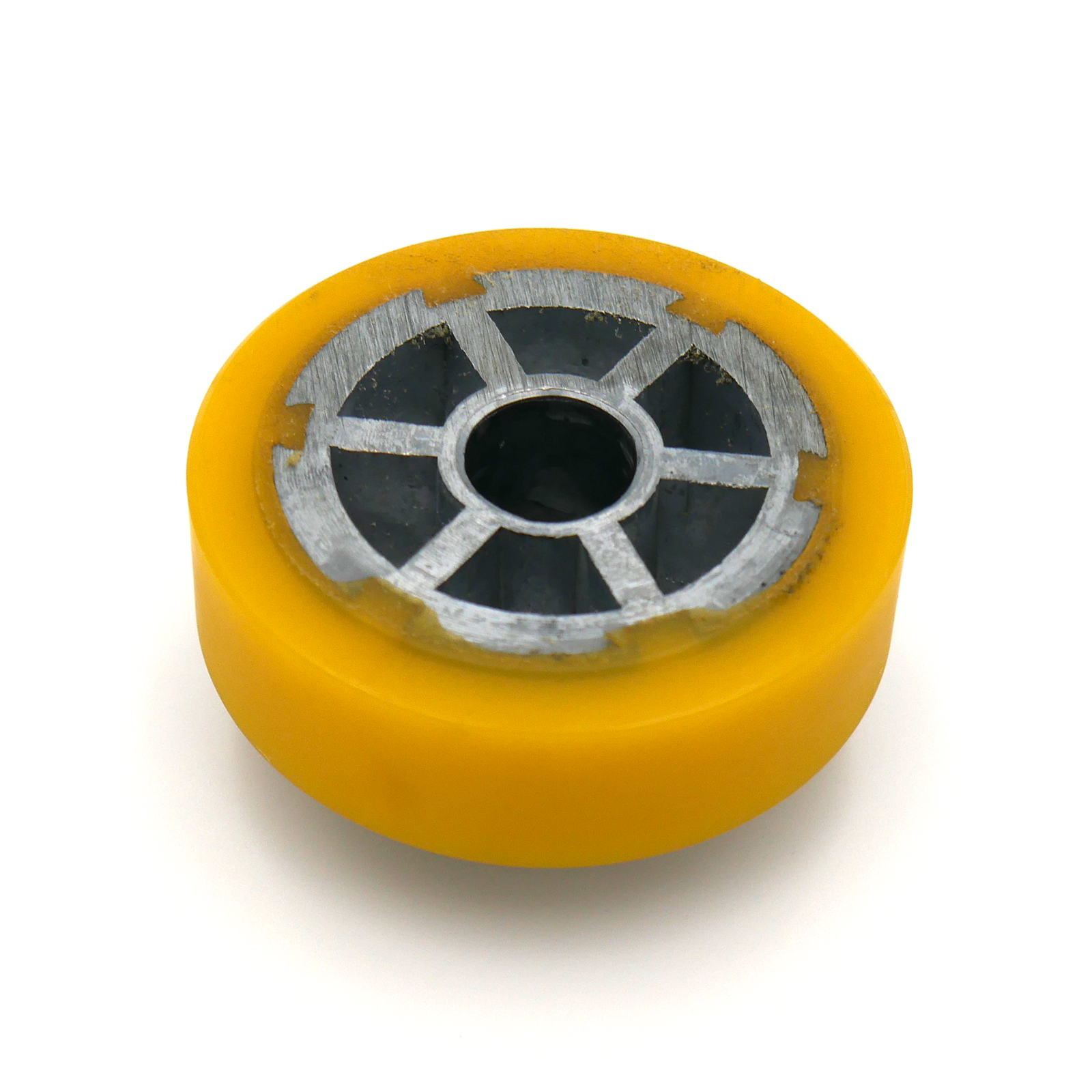 Silicone Pressing Wheel Yellow