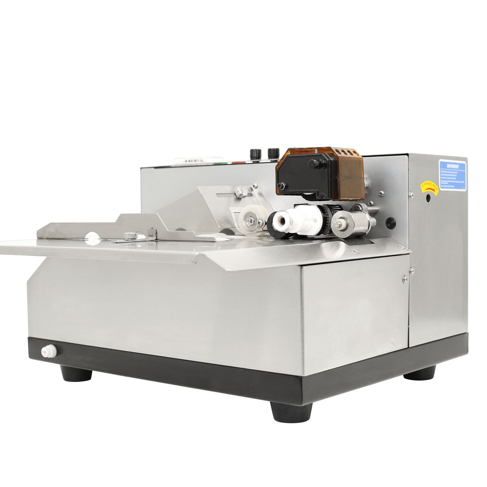 Stainless steel table top hot ink roll coder by JORES TECHNOLOGIES®